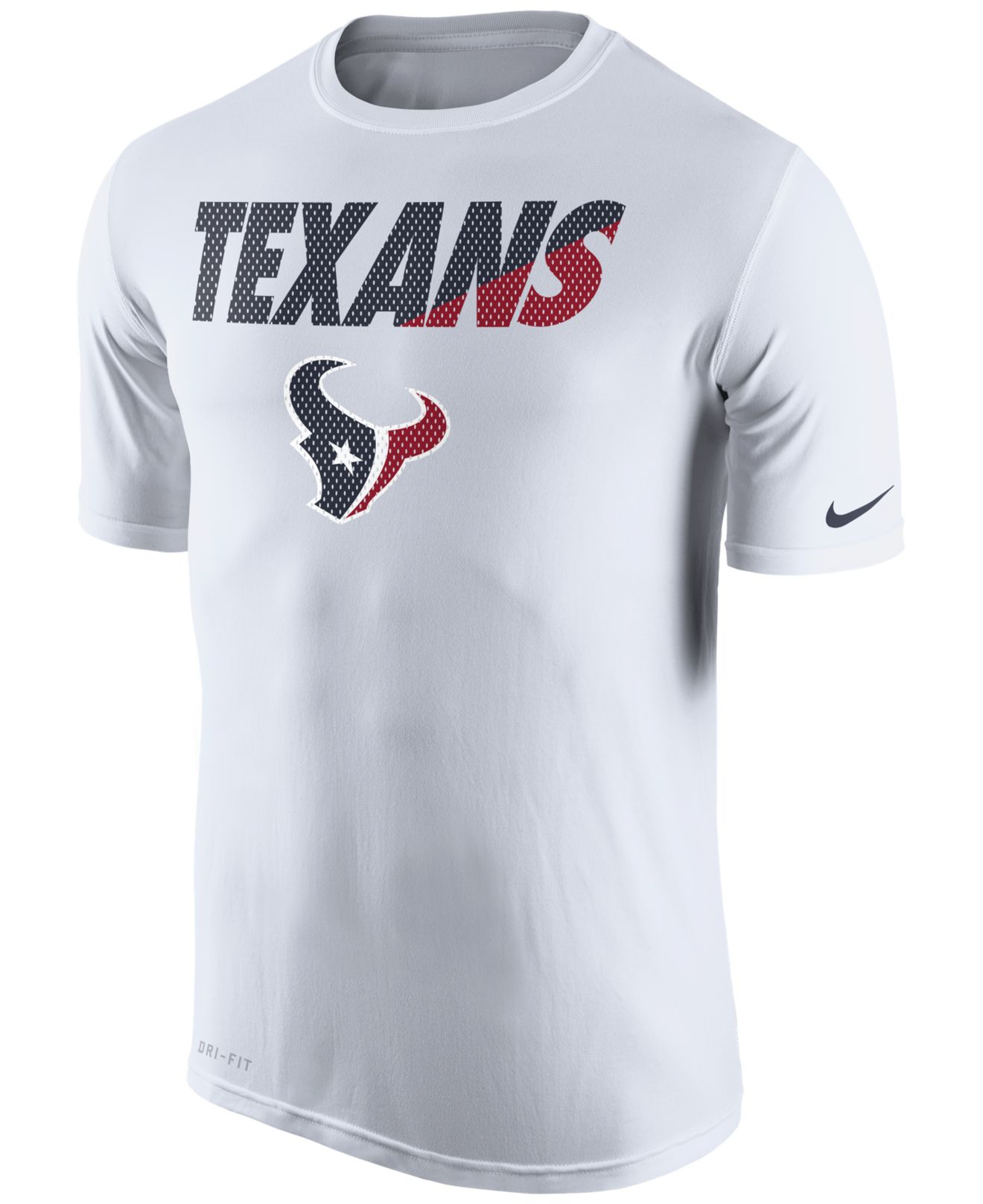 Lyst - Nike Men's Houston Texans Legend Staff Practice T-shirt in White ...
