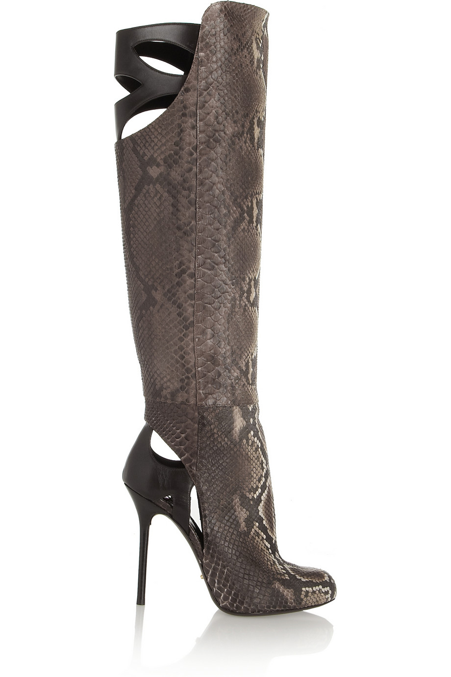 python knee boots