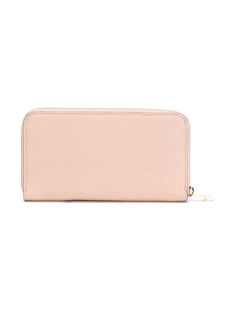 Chlo \u0026#39;georgia\u0026#39; Wallet in Pink (pink \u0026amp; purple) | Lyst