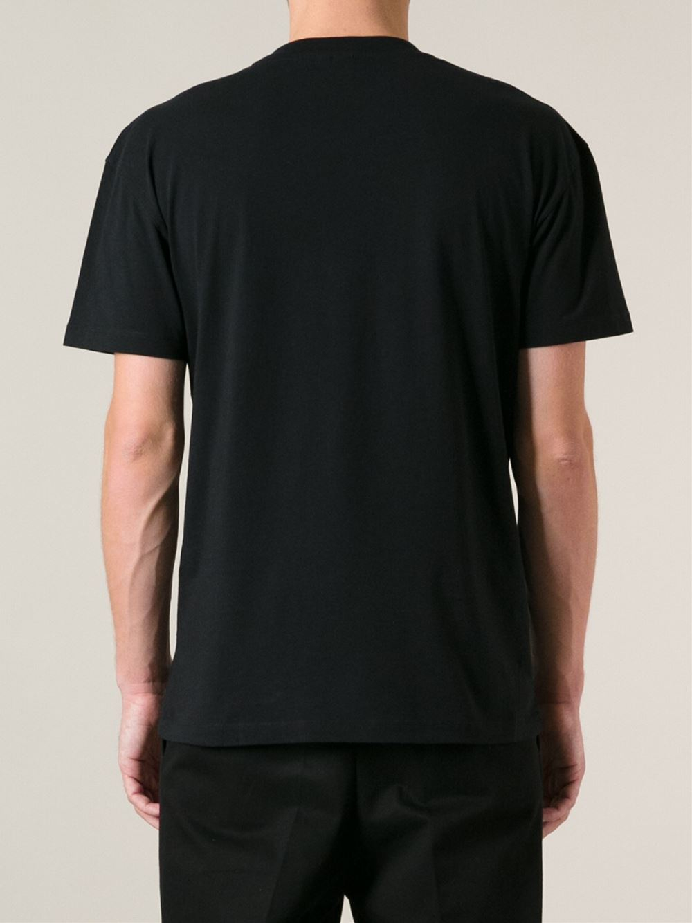 Lyst - Mcq Razor Blade Print T-Shirt in Black for Men