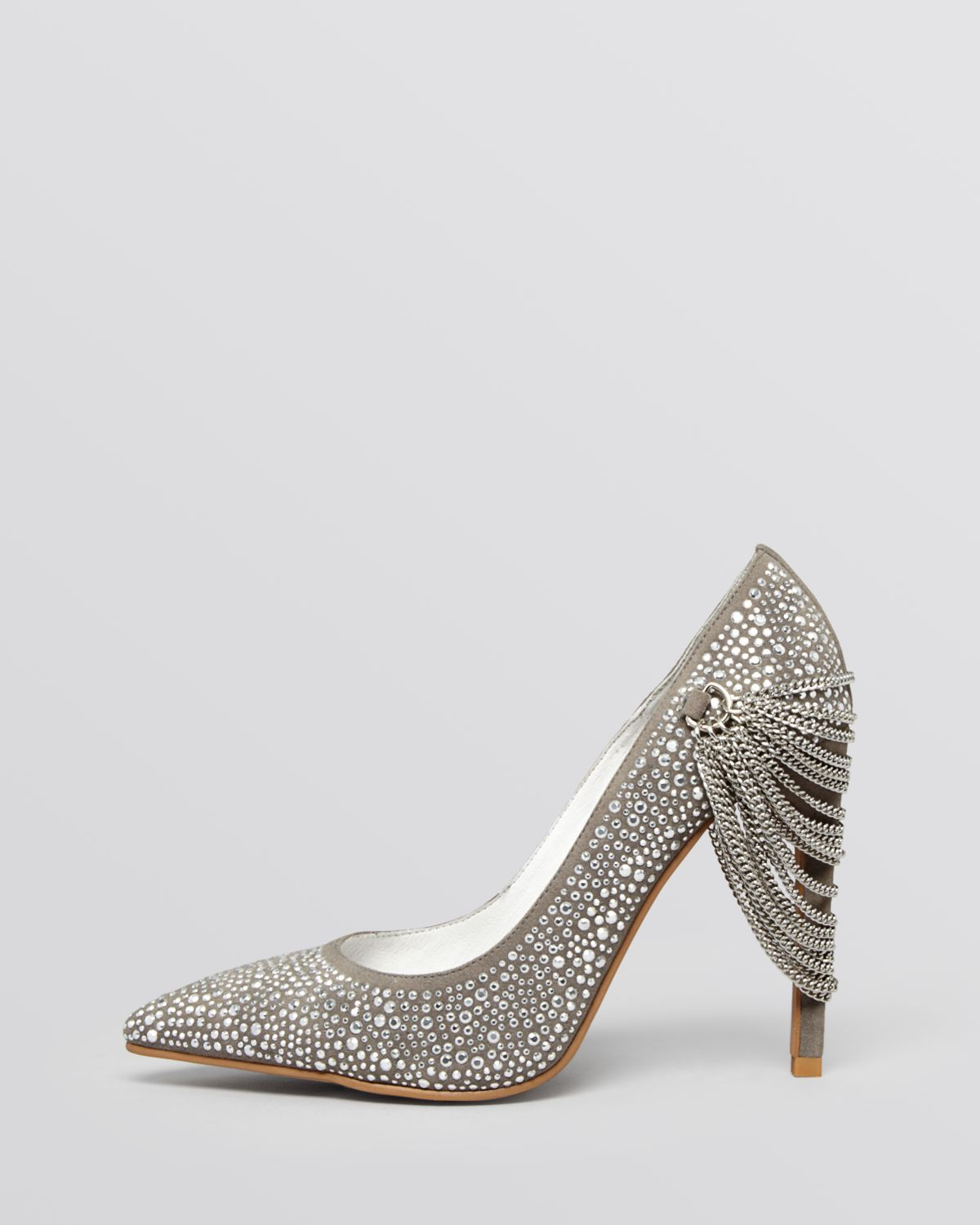 pointy studded heels