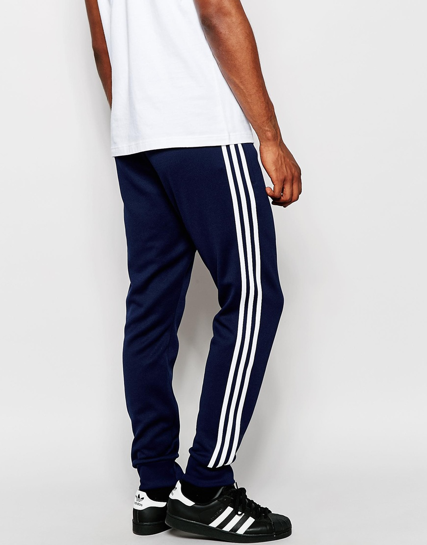 adidas original cuffed track pants