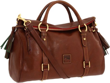 Dooney & Bourke Florentine Vachetta Satchel in Brown (Chestnut) | Lyst