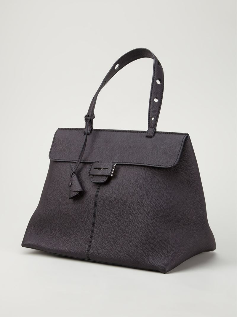Lyst Myriam Schaefer Baby Lord Handbag In Blue Gallery