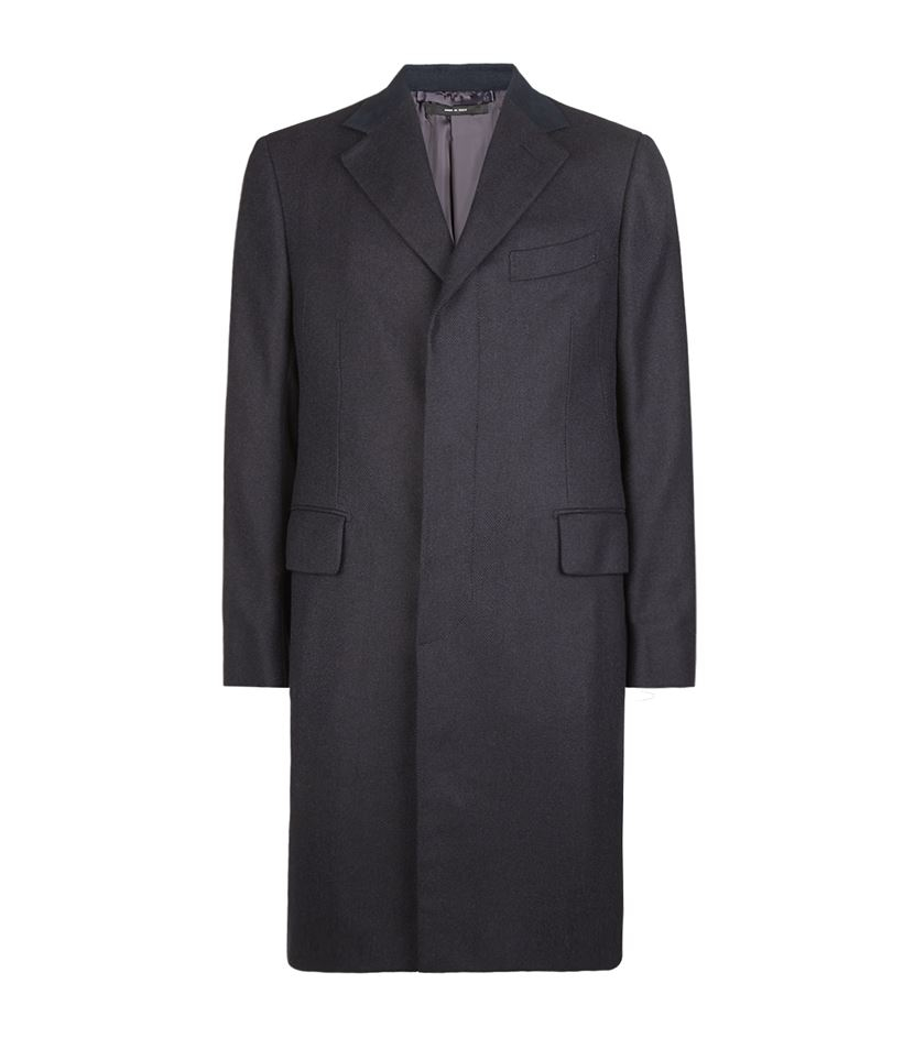 Cotton Pea Coats Tradingbasis Tom Ford 38 Khaki Beige Cotton Faille Patch Pockets Safari Jacket