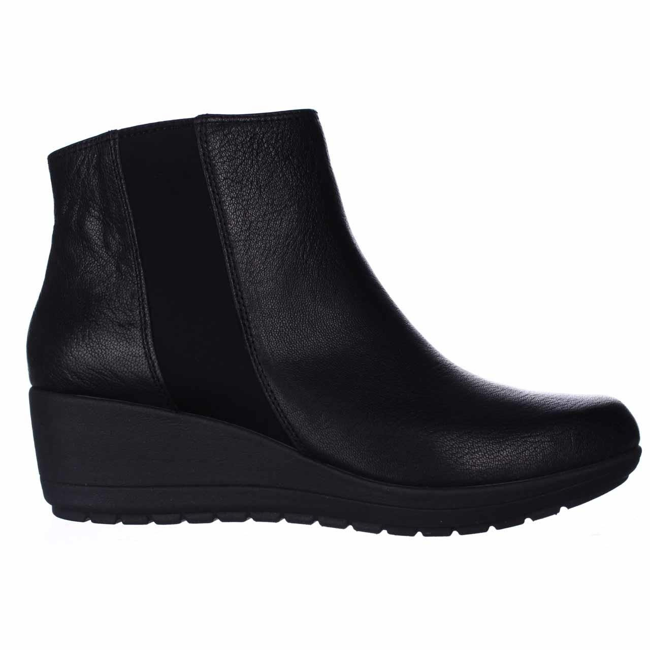 Easy spirit Cheltzie Wedge Ankle Boots in Black | Lyst