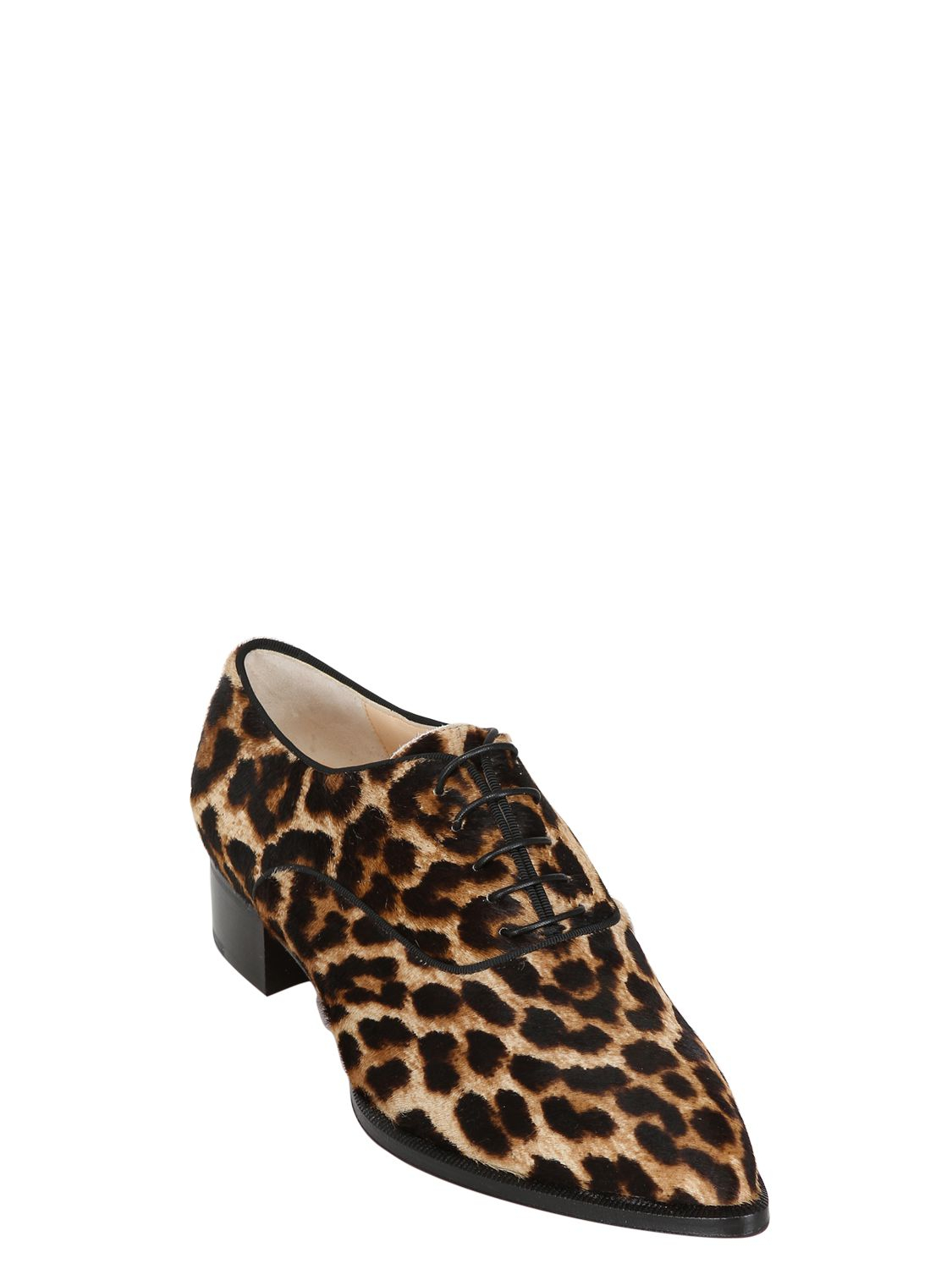 black and white louboutins - christian louboutin Sakouette Leopard Printed Pony | cosmetics ...