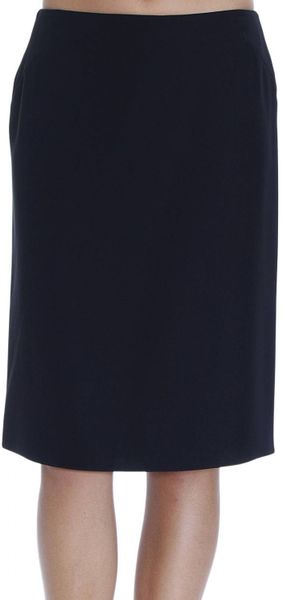 Giorgio Armani Skirt Woman in Black | Lyst