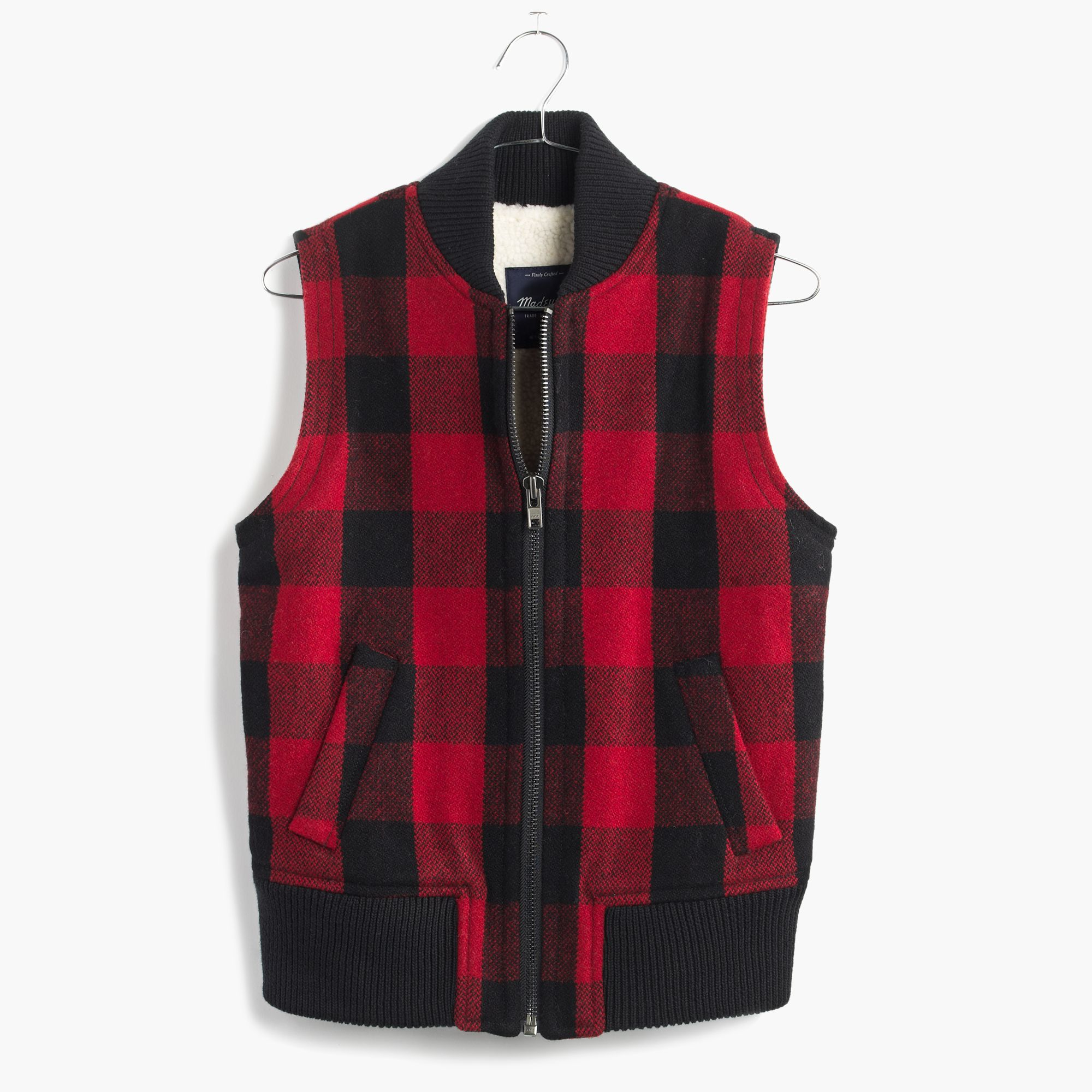 buffalo check womens top