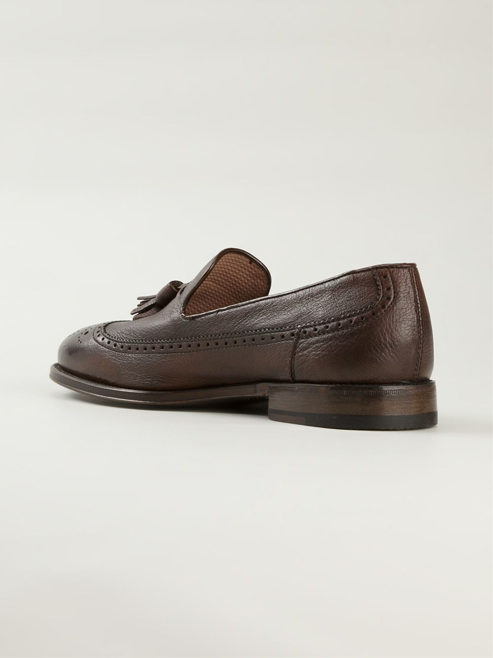 tassel loafers brown henderson tassel loafers in brown for lyst tassel loafers brown henderson tassel loafers in brown for lyst