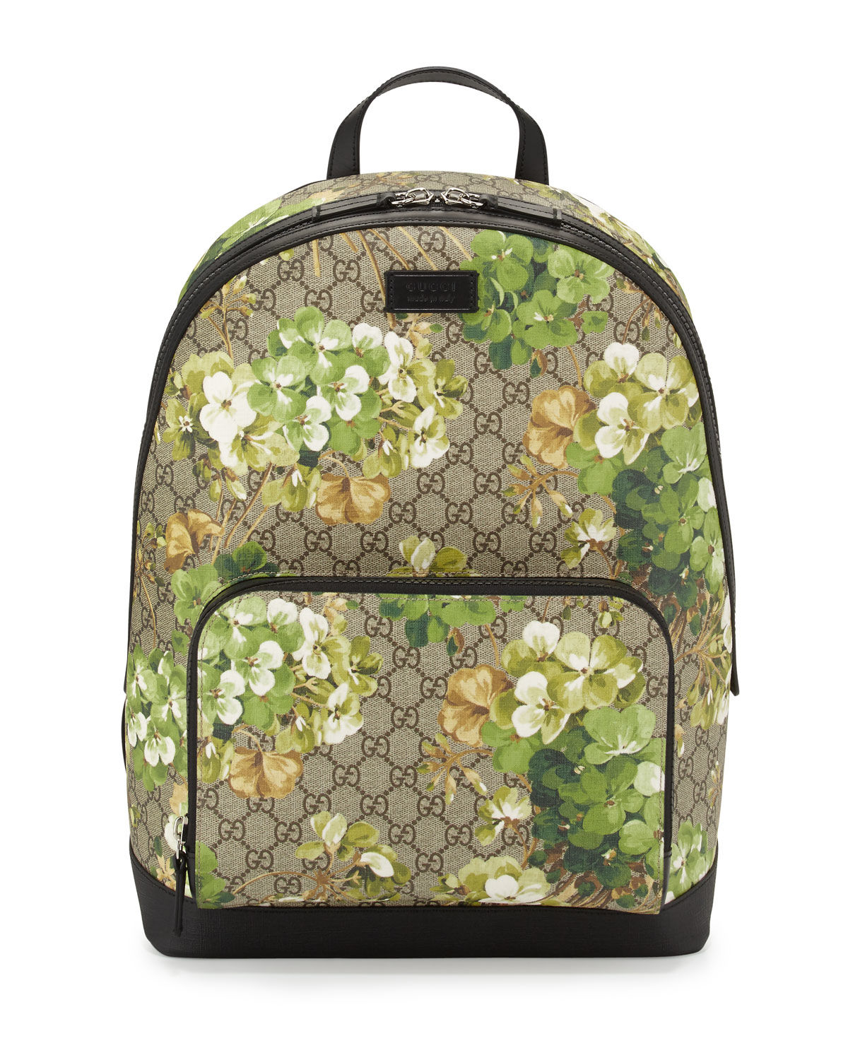 Gucci Gg Blooms Canvas Backpack in Blue - Lyst