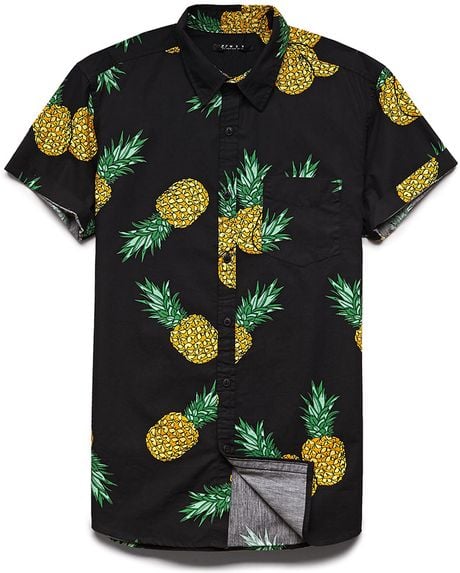 mens pineapple shirt uk