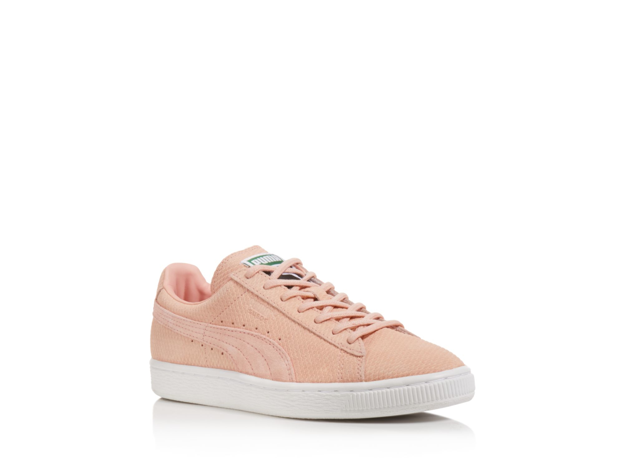 puma suede mono sneaker pink puma suede mono sneaker pink