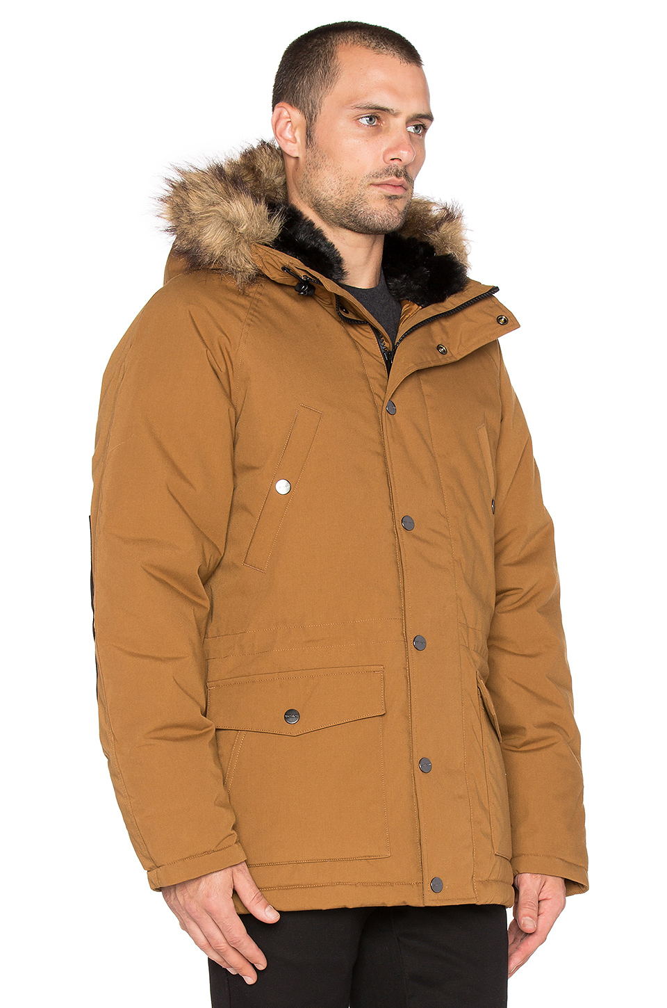 Lyst - Carhartt Wip Trapper Faux Fur Parka in Brown for Men