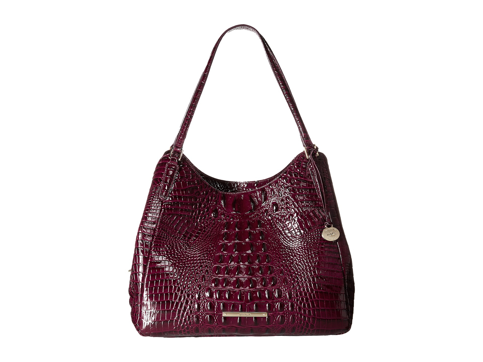 Lyst Brahmin Dayton Shoulder in Purple