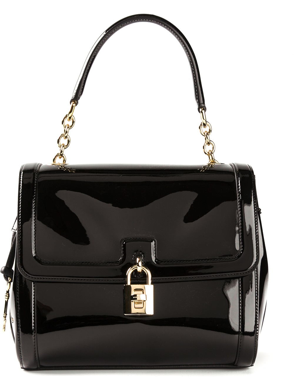Lyst - Dolce & Gabbana Miss Dolce Shoulder Bag in Black