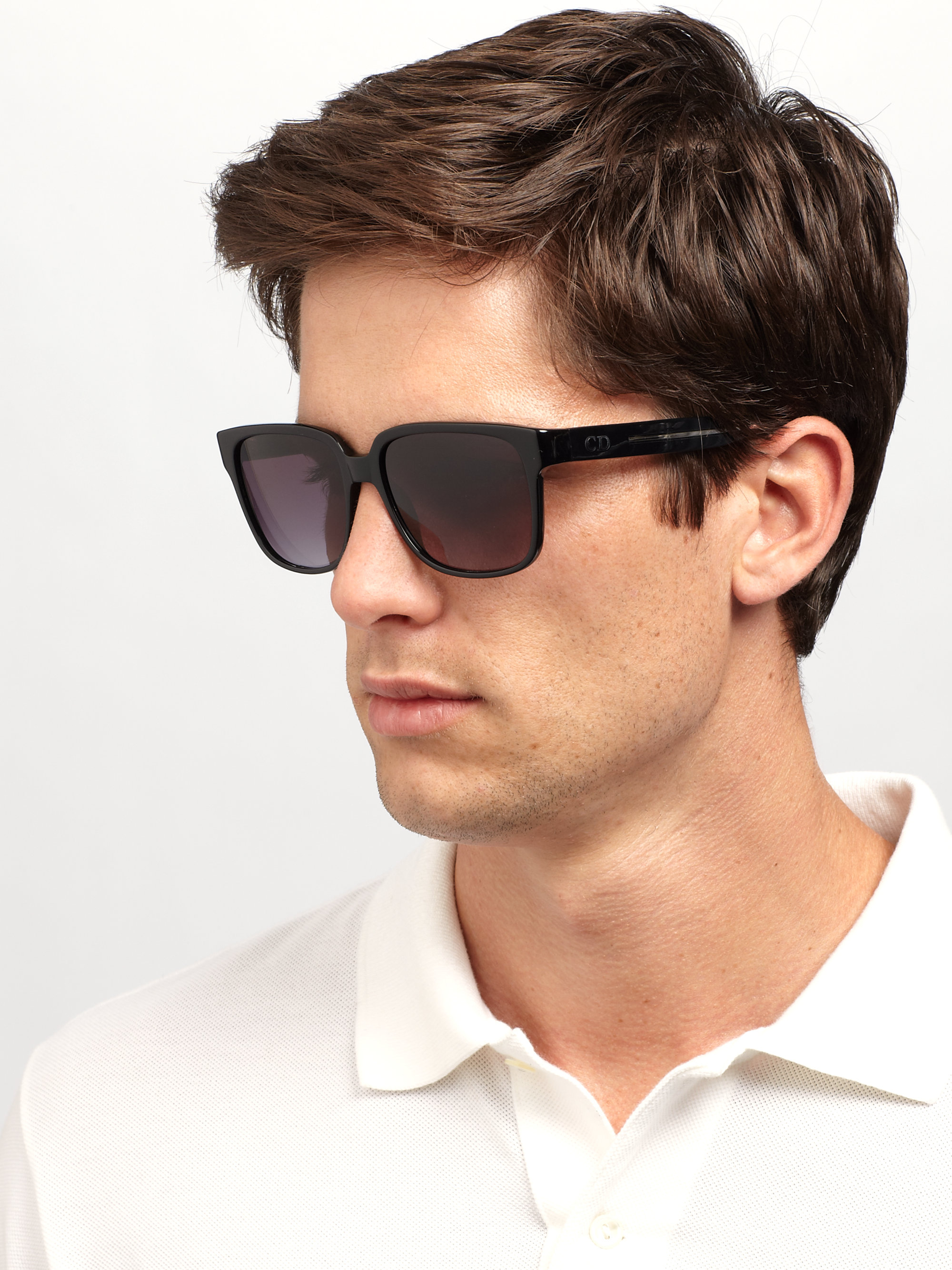 Dior homme Black Tie Sunglasses in Black for Men | Lyst