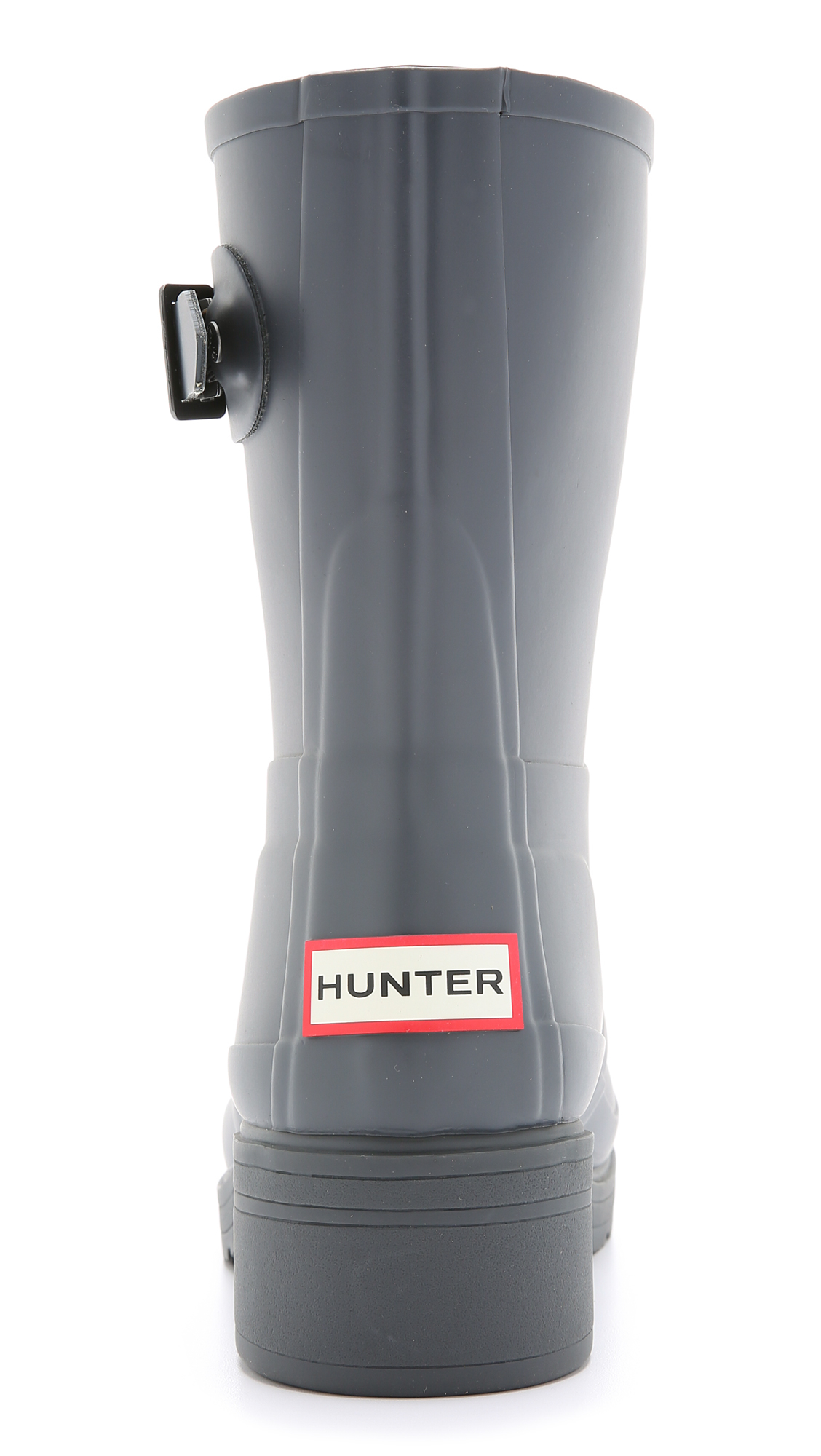 hunter low heel ankle boots