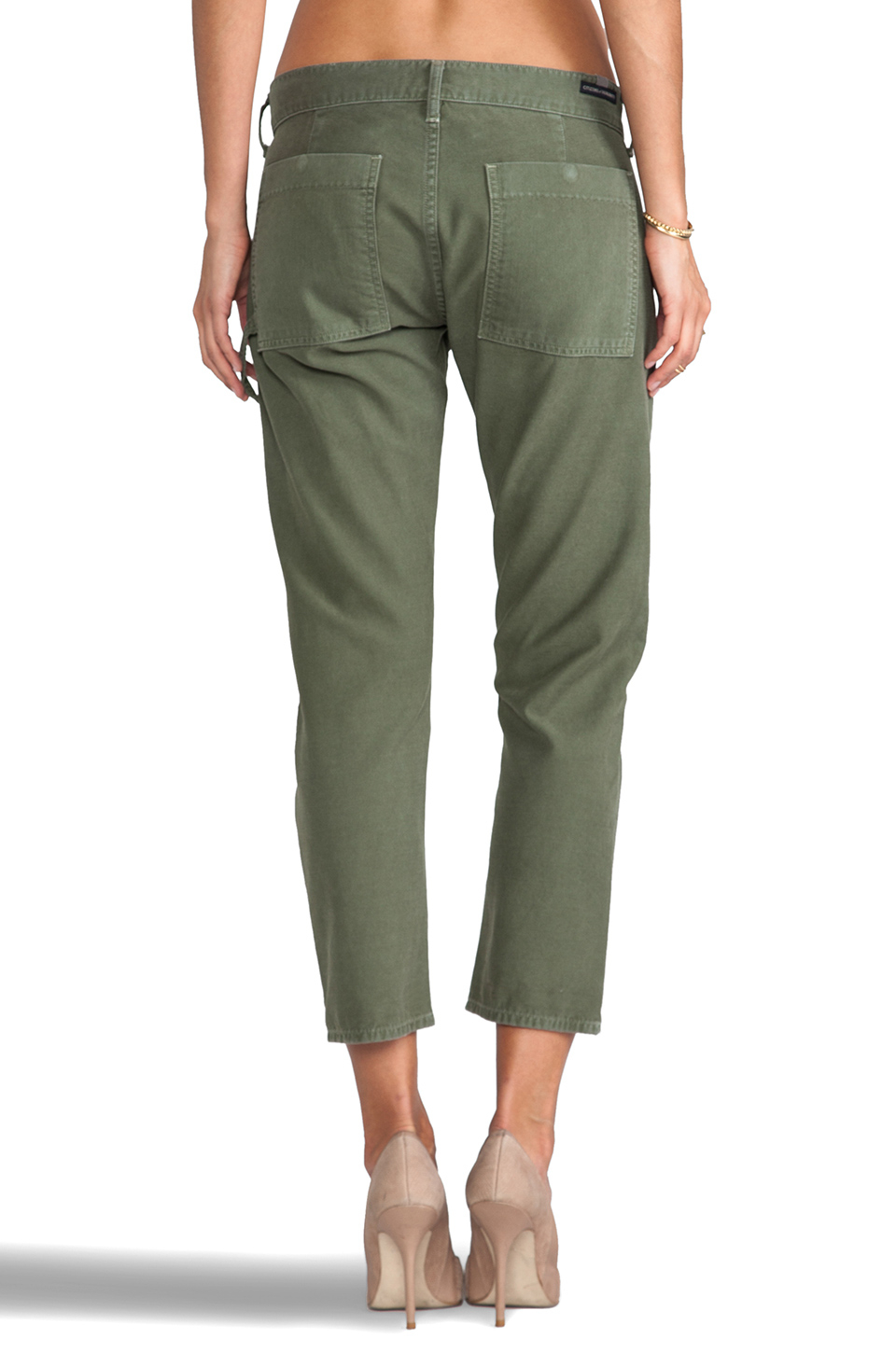 Lyst - Citizens Of Humanity Leah Pant in Green