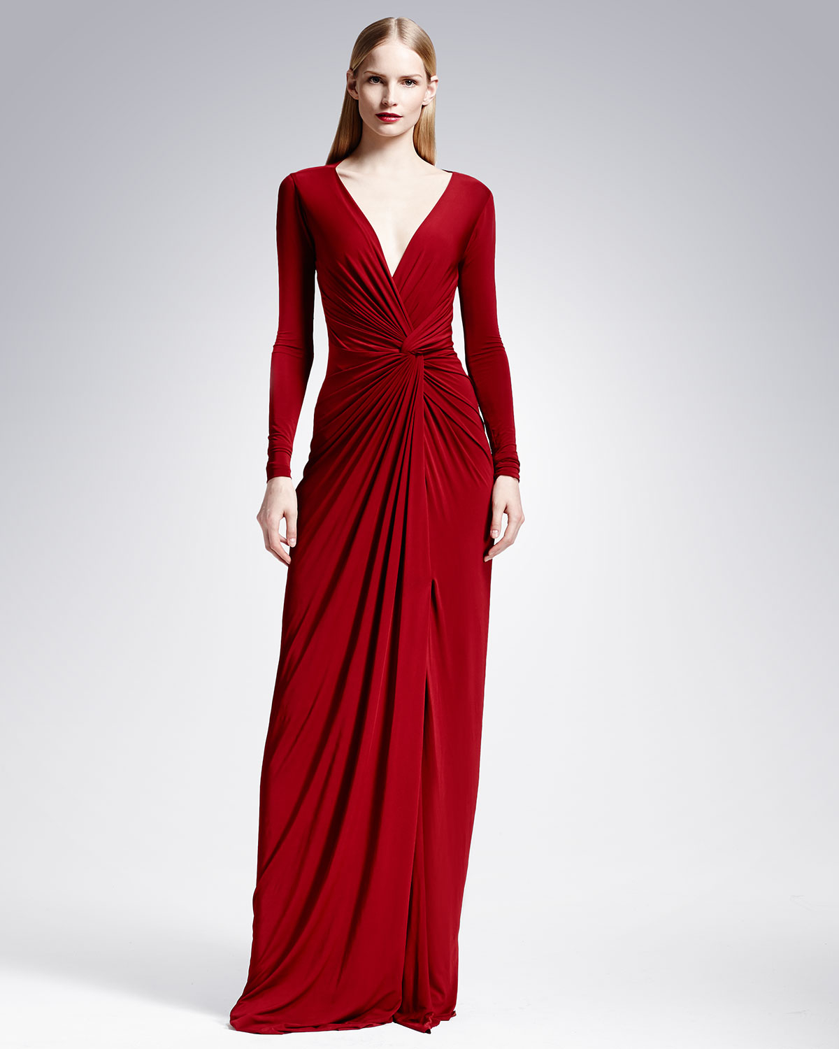 Donna Karan with Long Sleeves Wedding Dresses