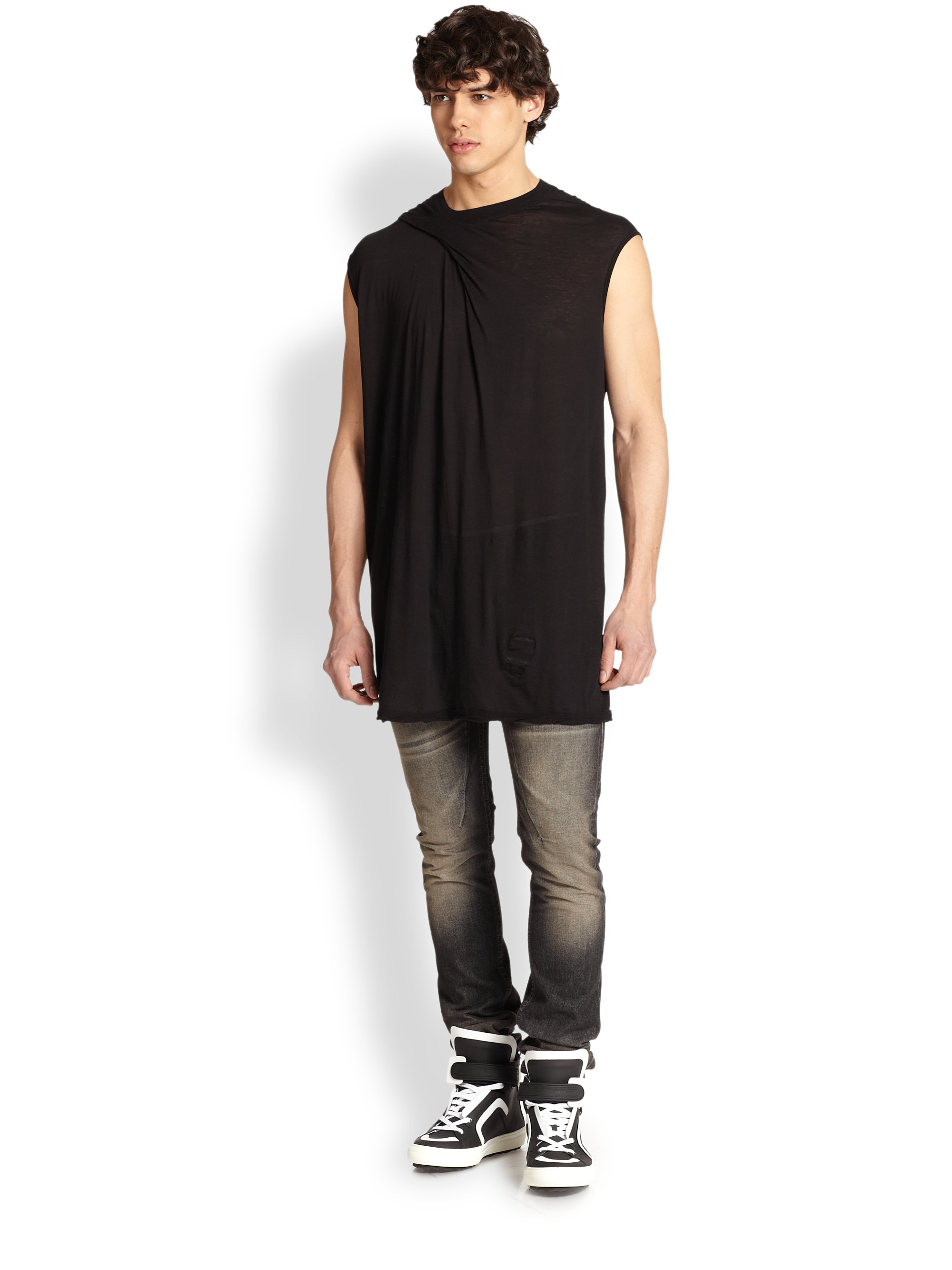 rick owens skinny jeans