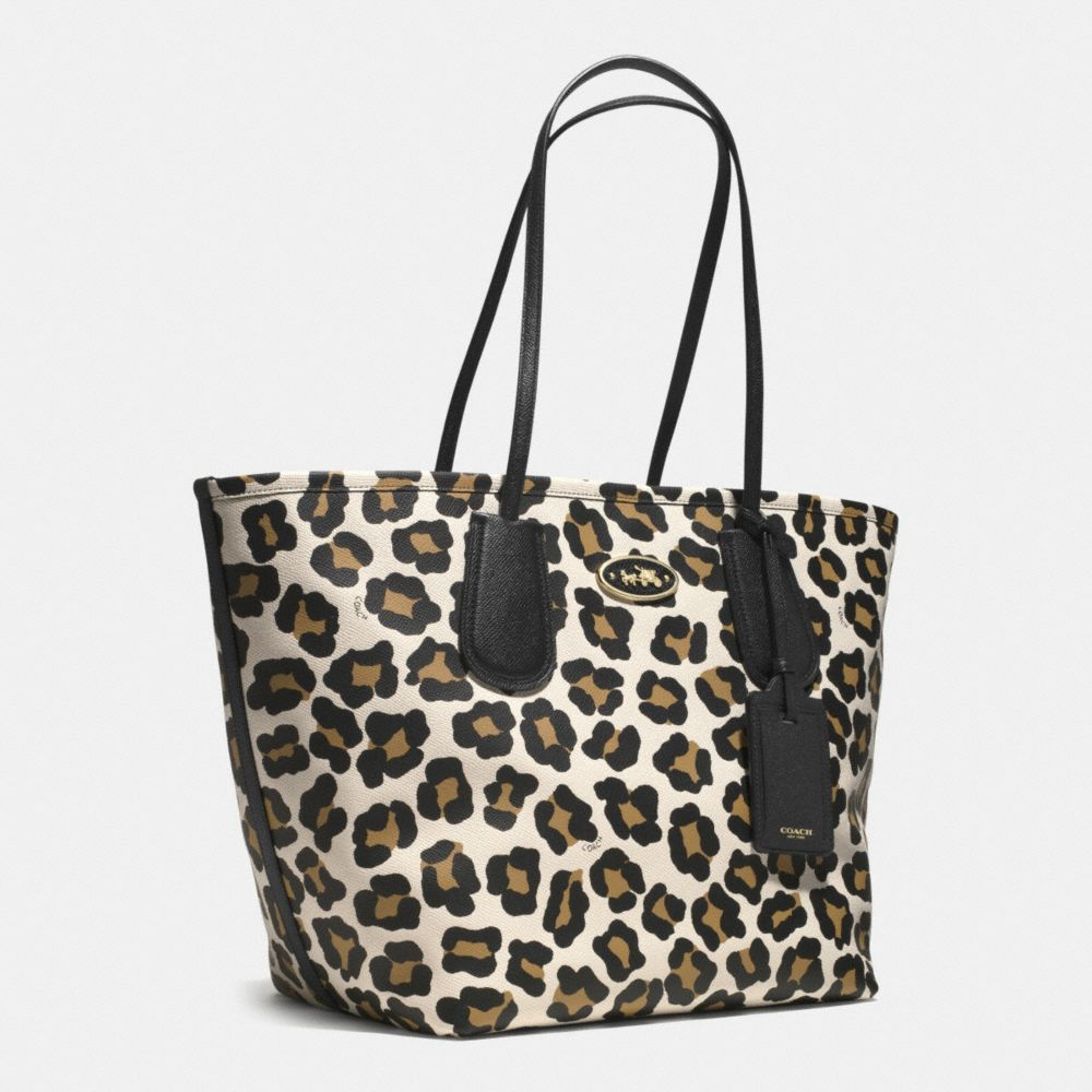 Coach | Animal Taxi Tote 28 In Ocelot Print Leather | Lyst