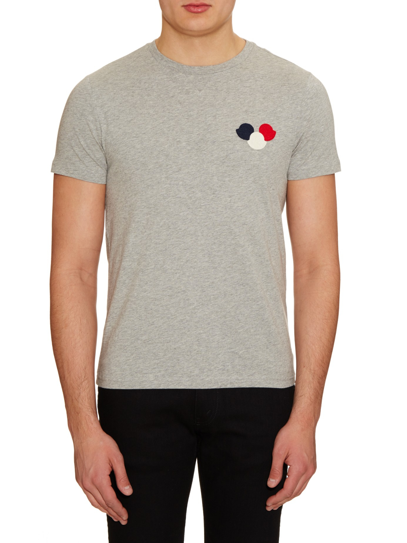 moncler 3 badge t shirt