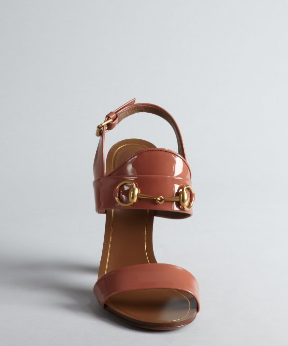 gucci horsebit block heels
