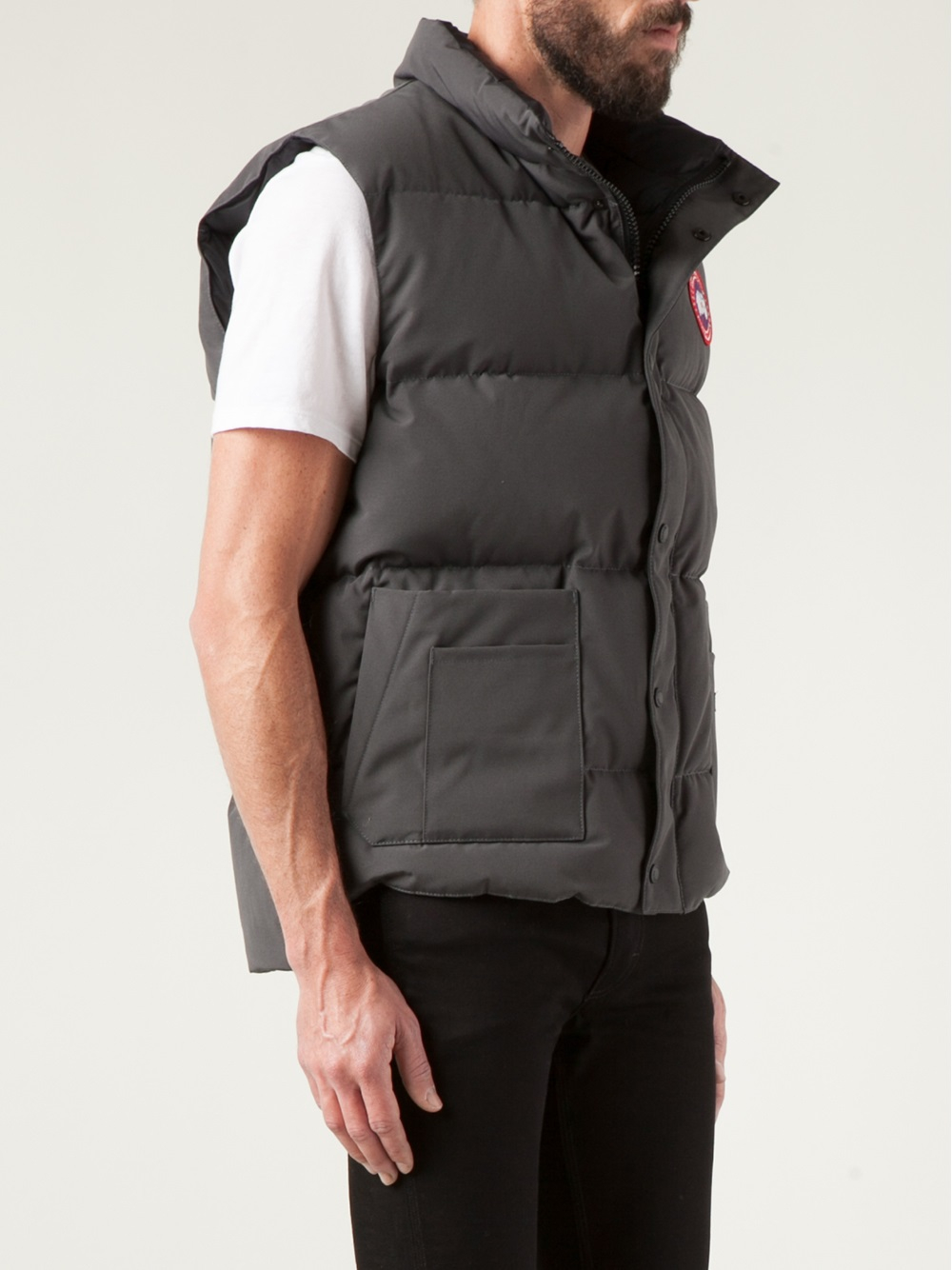 Canada Goose langford parka sale 2016 - Canada goose 'freestyle' Gilet in Gray for Men (grey) | Lyst