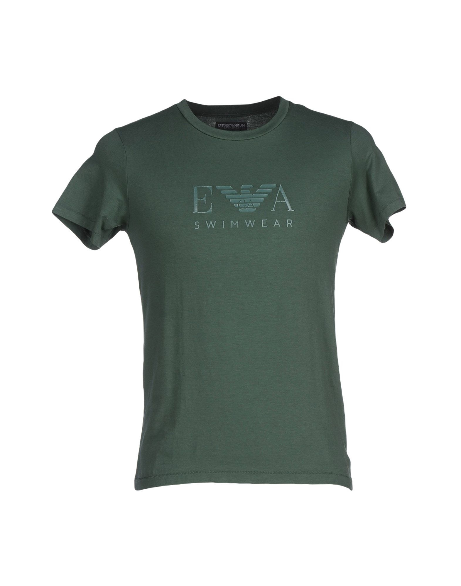 Lyst - Emporio Armani T-shirt in Green for Men