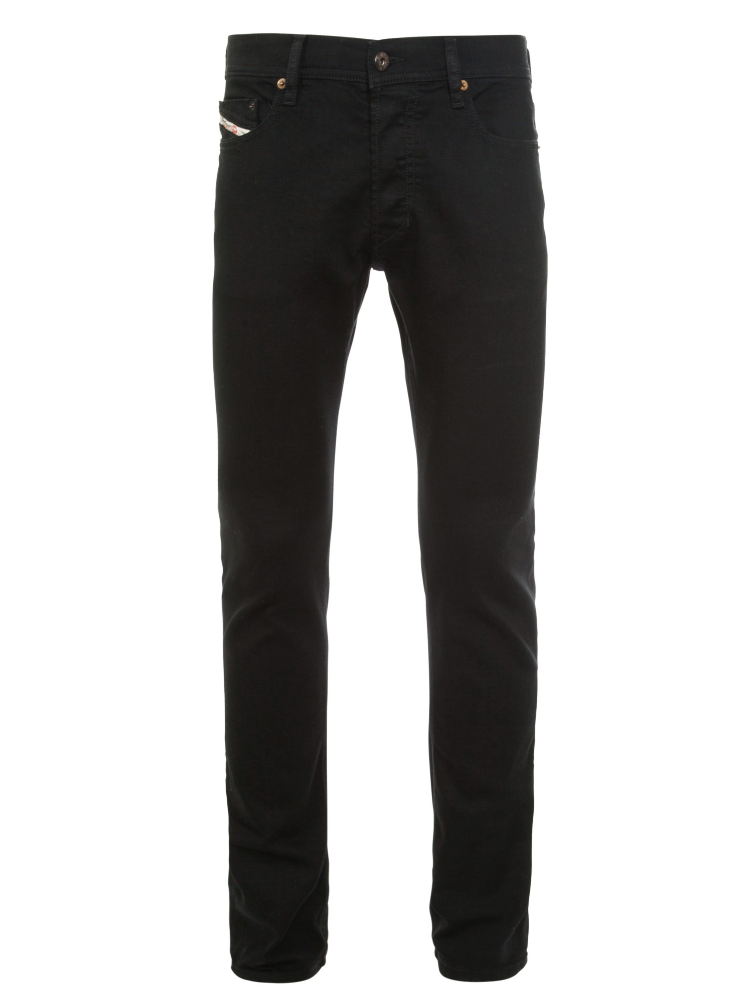 Diesel Tepphar 0886z Slim Jeans in Black for Men | Lyst