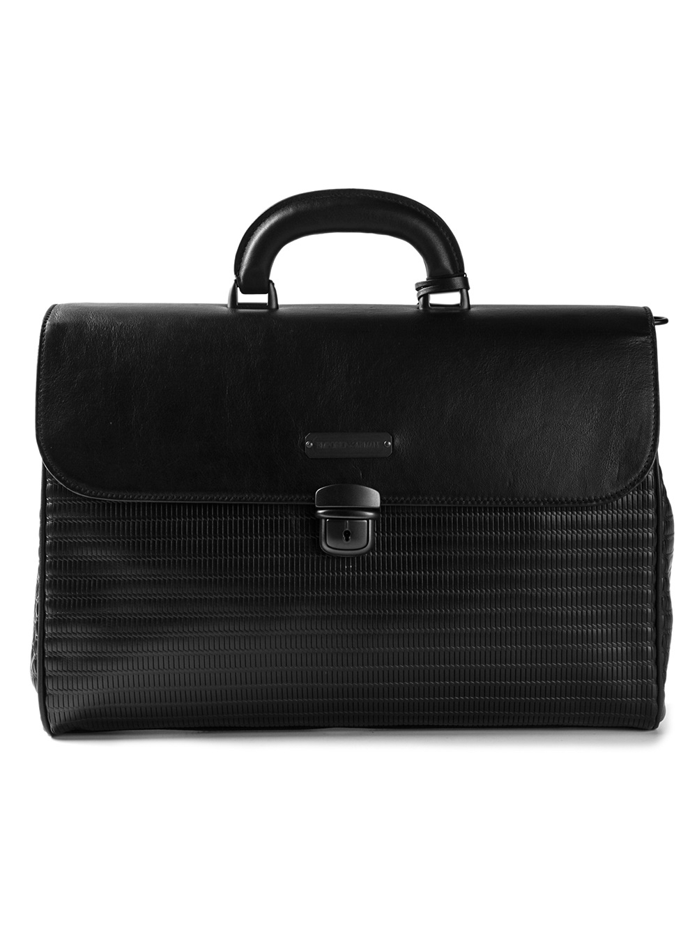 armani mens briefcase