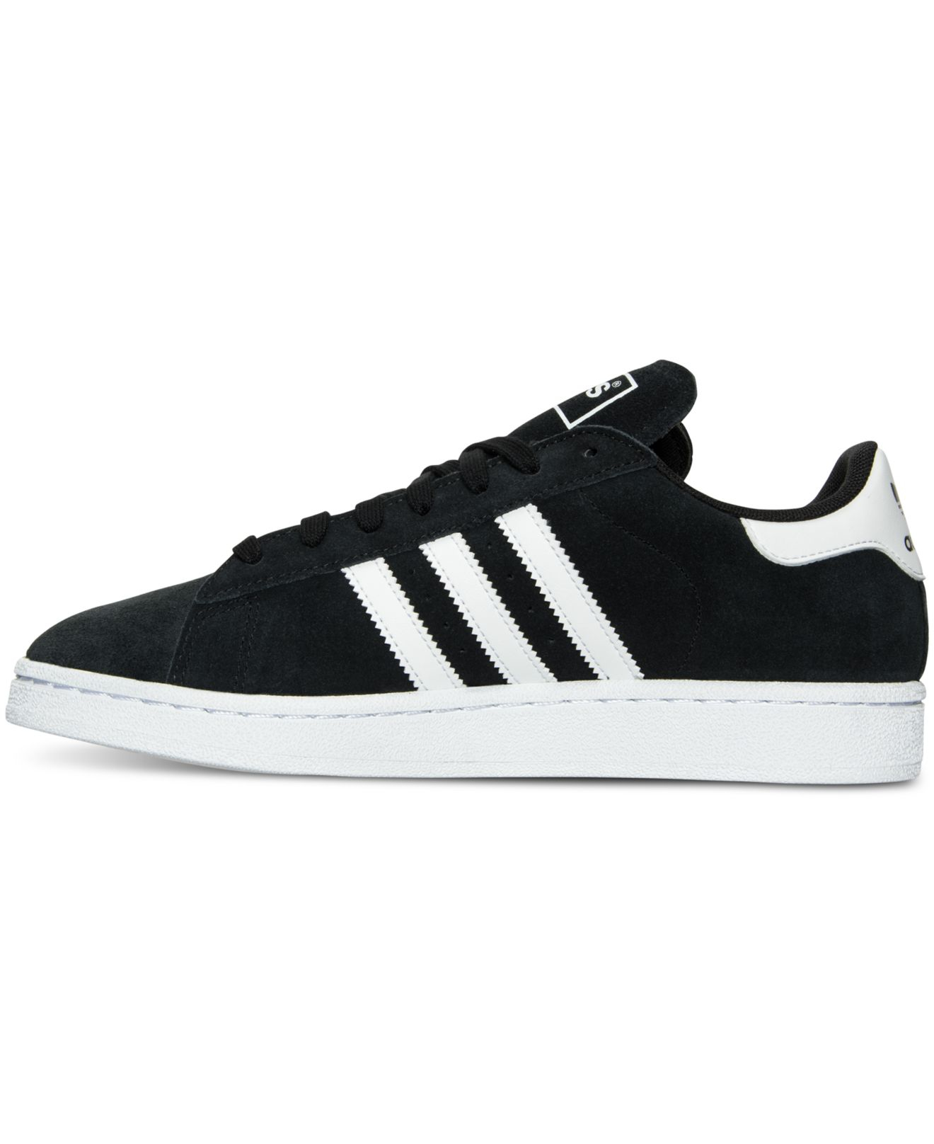 adidas originals s cus suede casual sneakers from finish line in black for lyst adidas originals s cus suede casual sneakers from finish line in black for lyst