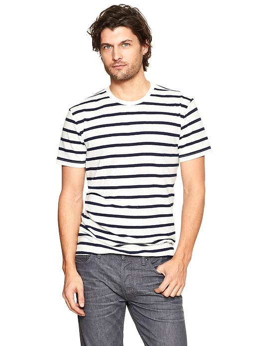 Gap Striped Tshirt in Blue for Men (blue stripe) | Lyst