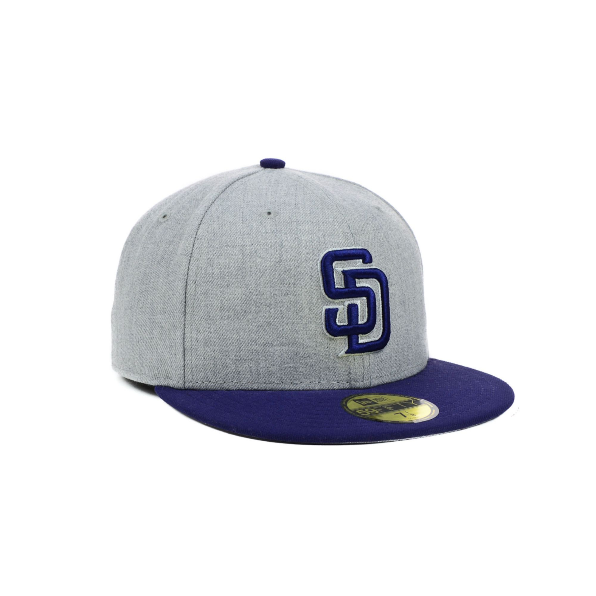 New Era San Diego Padres Mlb Heather Basic 59fifty Cap in Blue for Men ...