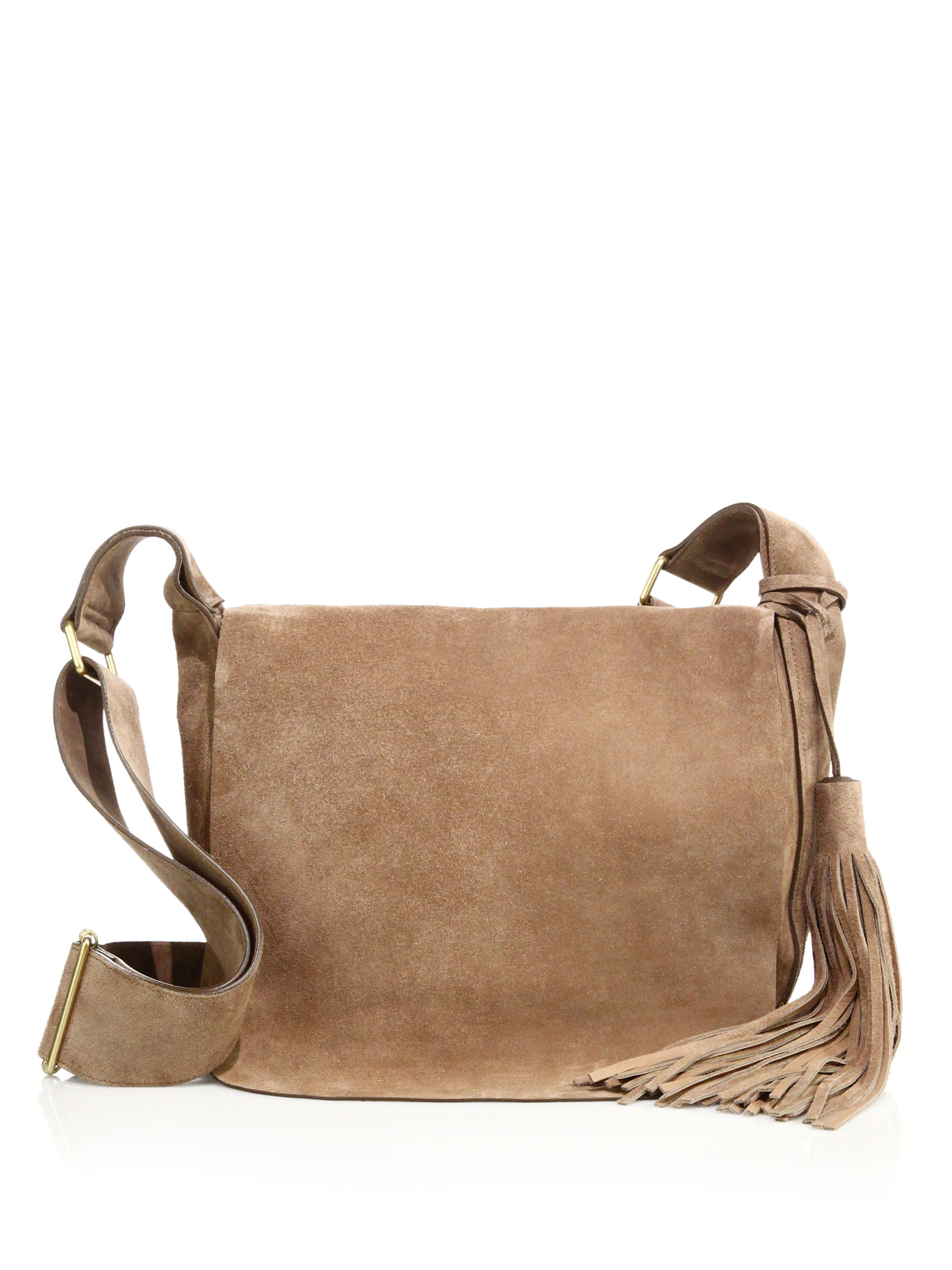 Lyst A L C Jackson Suede Crossbody Bag In Natural Gallery