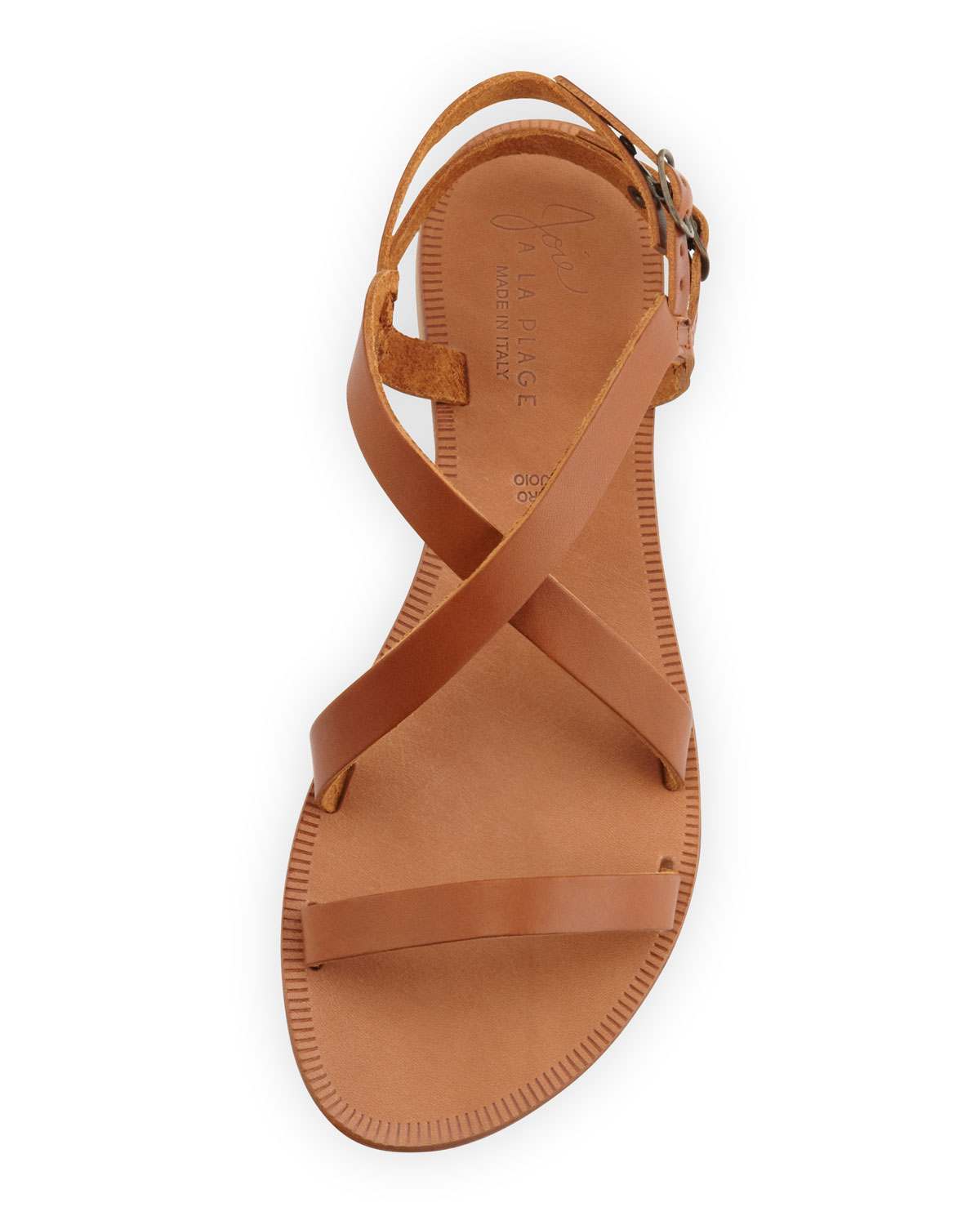 Joie Socoa Strappy Leather Sandal in Brown | Lyst