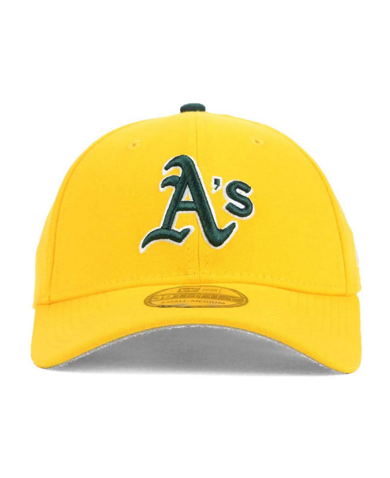 Ktz Oakland Athletics Core Classic 39thirty Cap in Yellow for Men Lyst