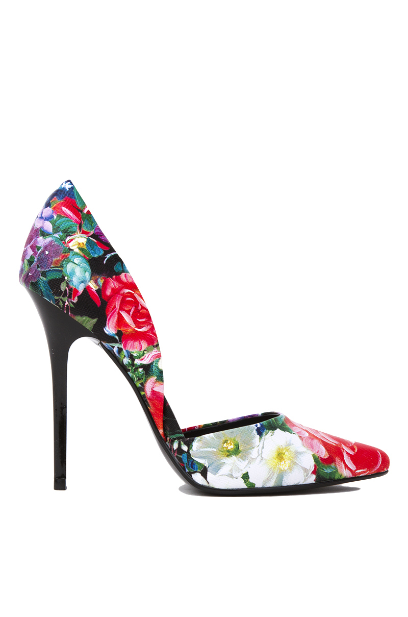 Lyst - Steve Madden Varcityy Floral Pumps