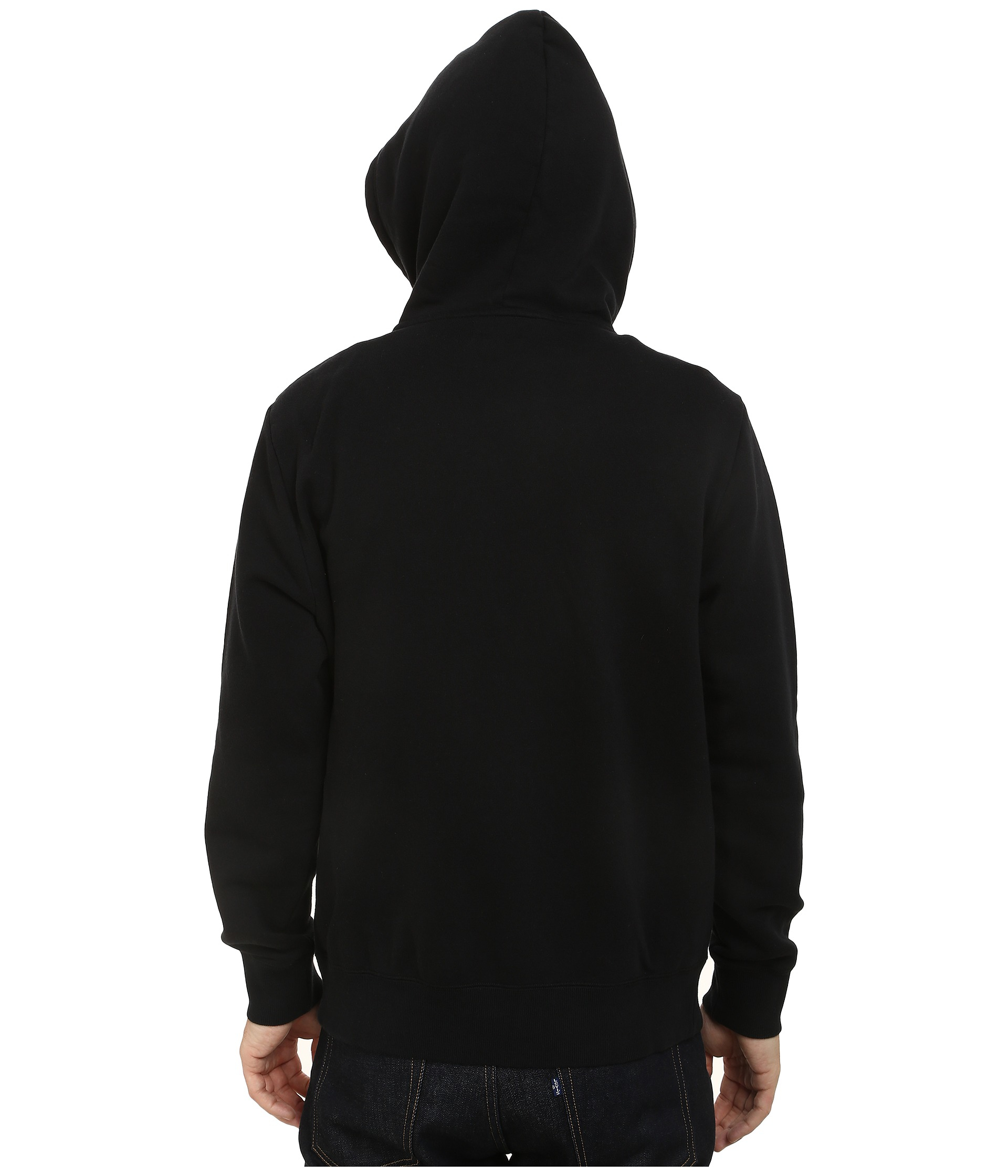 Lyst - Converse Core Full Zip Hoodie in Black for Men