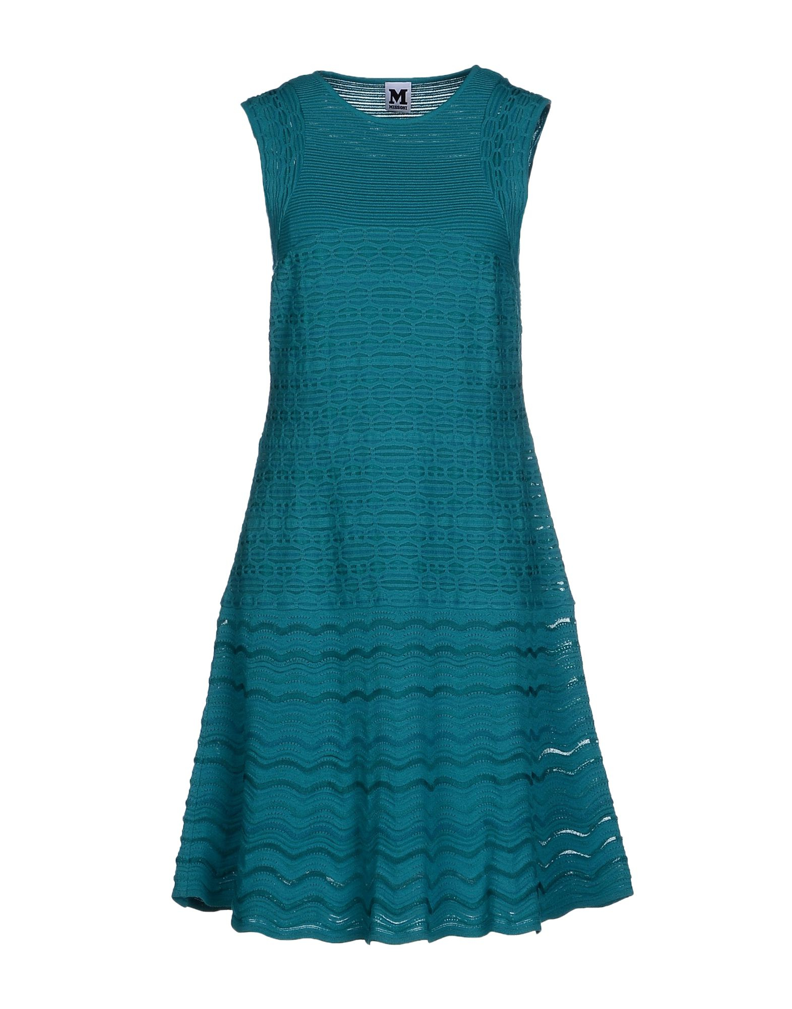 Lyst - M Missoni Short Dress in Blue