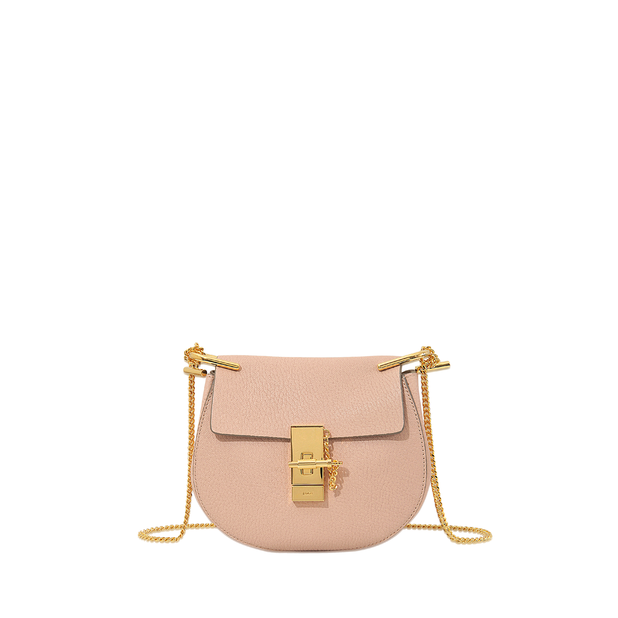 chloe it bags - Chlo Drew Mini Saddle Bag in Pink | Lyst