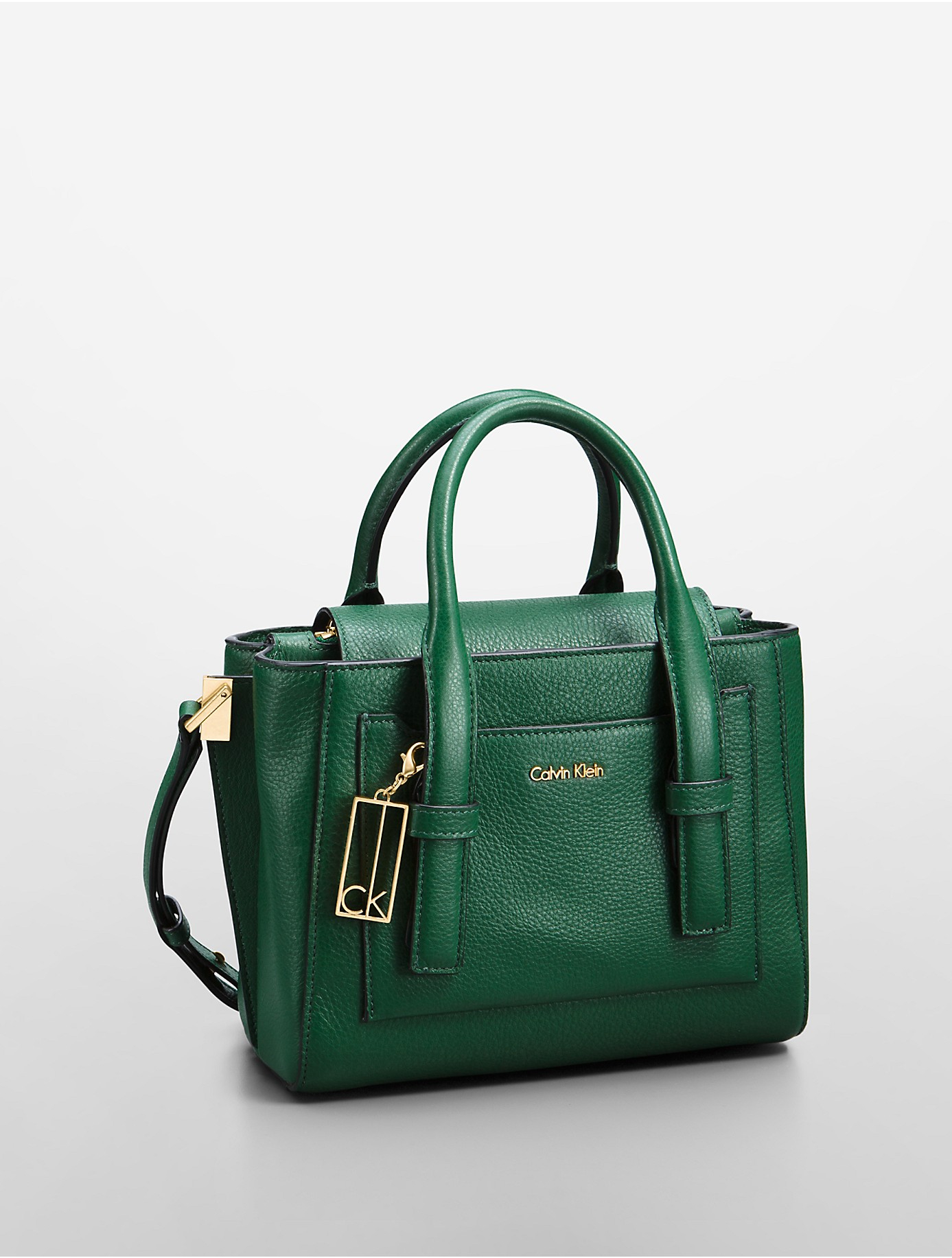 calvin klein green purse