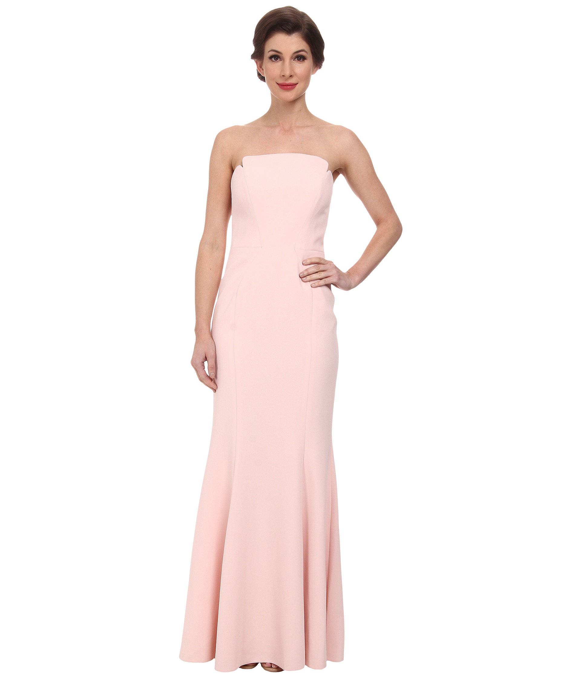 JILL Jill Stuart Harlow Strapless Hourglass Gown in Pink