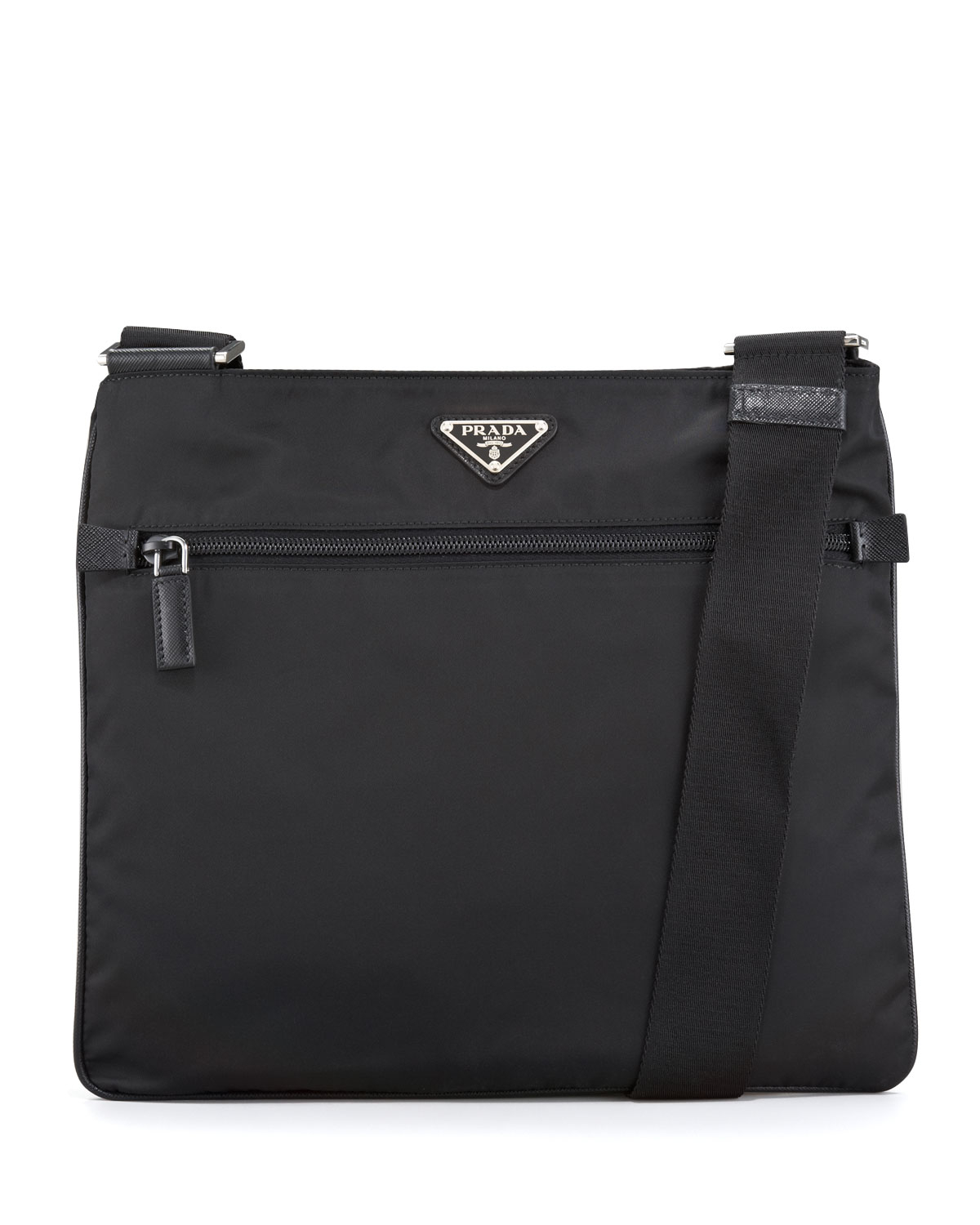 Prada Nylon Crossbody Bag - Black in Black | Lyst