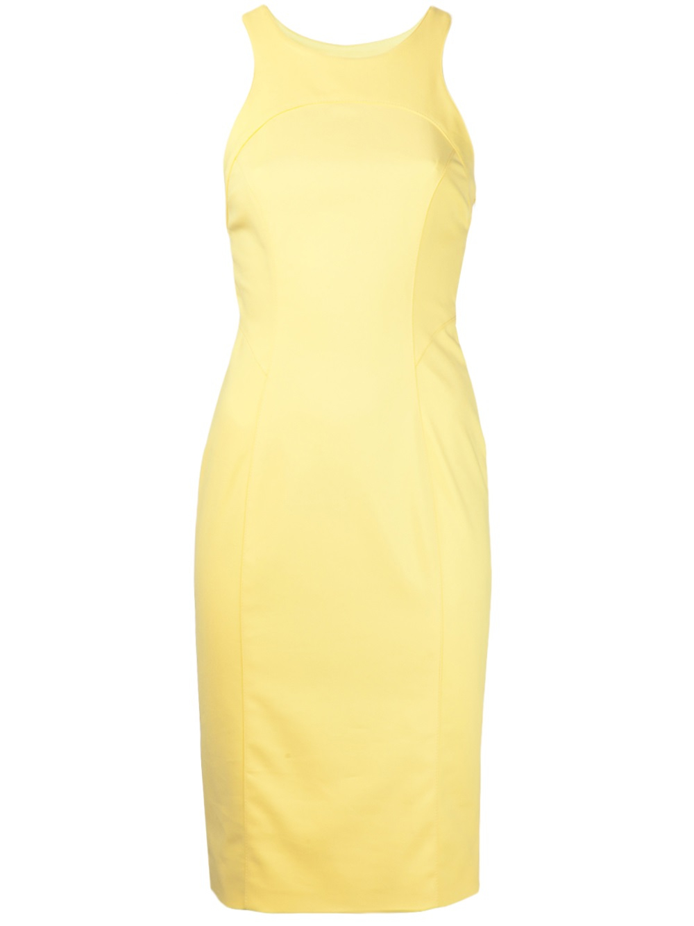 Lyst - Veronica Beard Fitted Dress in Yellow