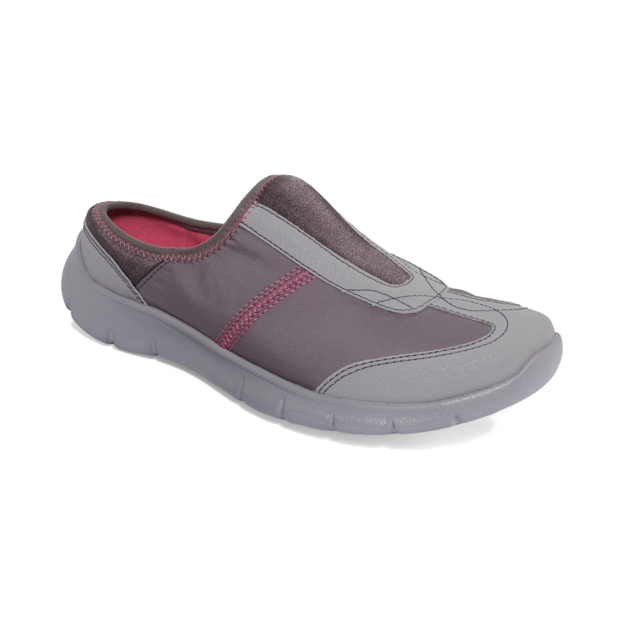 Clarks Womens Hedge Neenah Slip On Sneakers In Gray Lyst