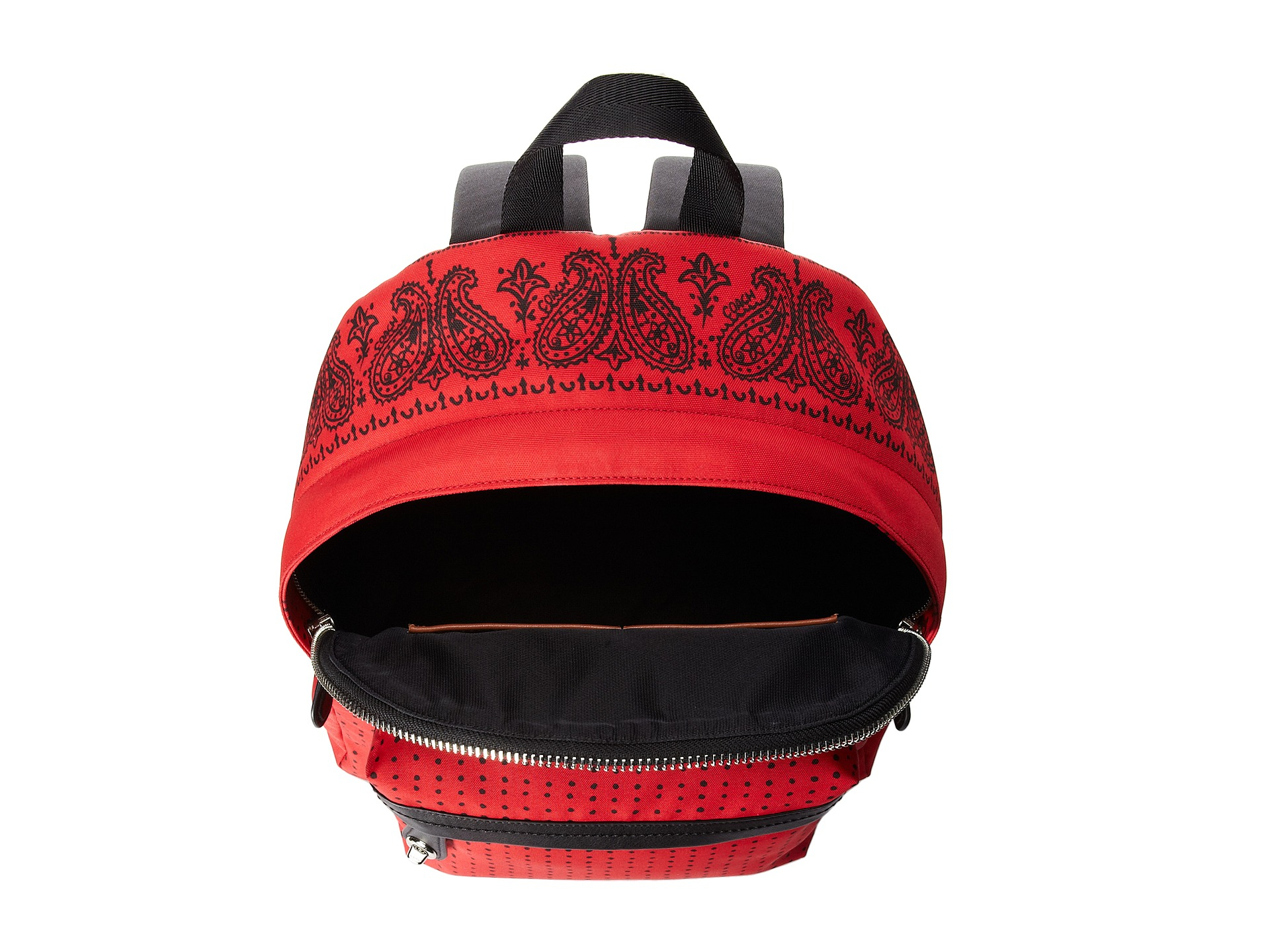 coach backpacks red