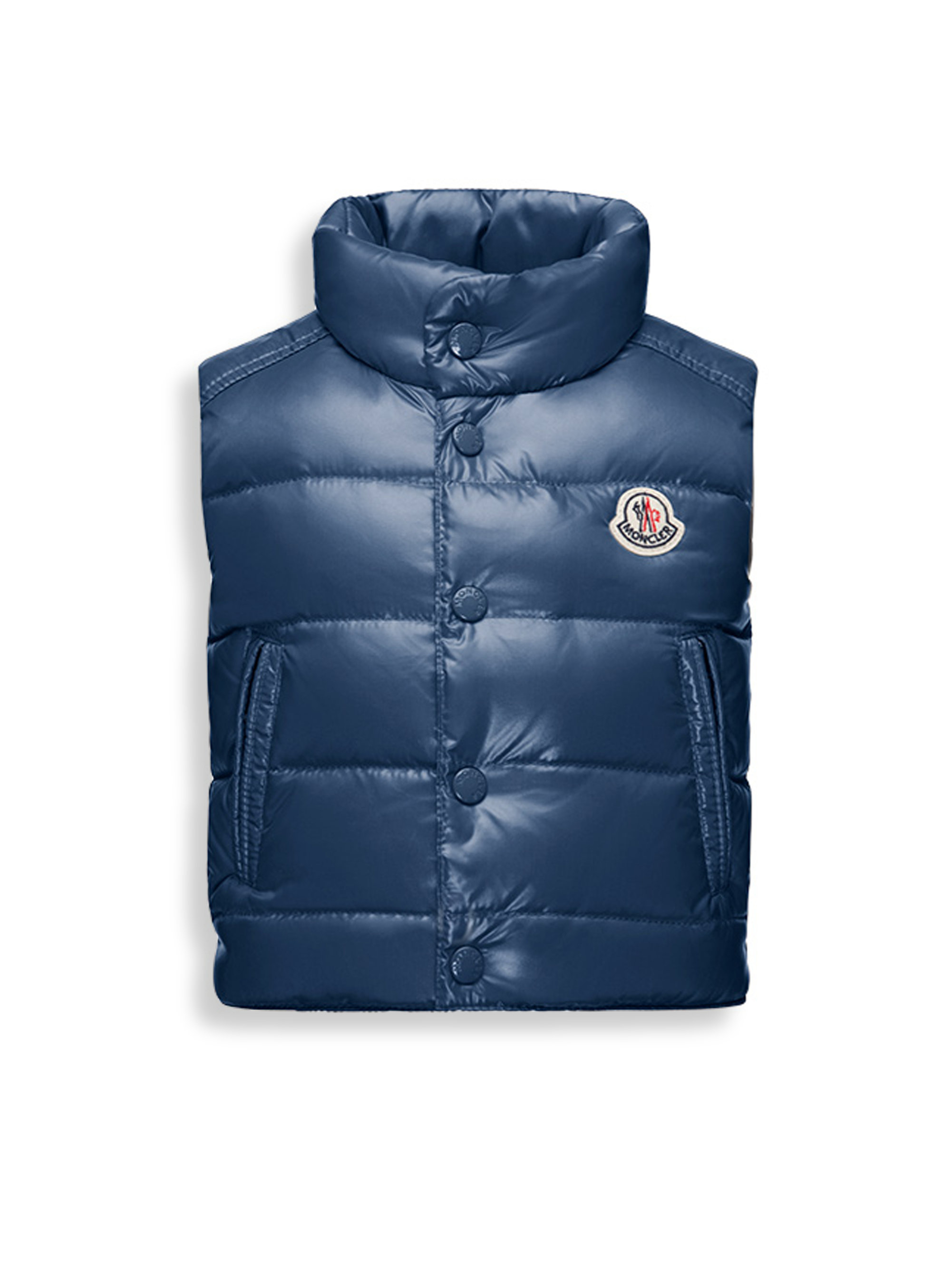 Moncler Baby's Bernard Puffer Vest in Blue for Men | Lyst