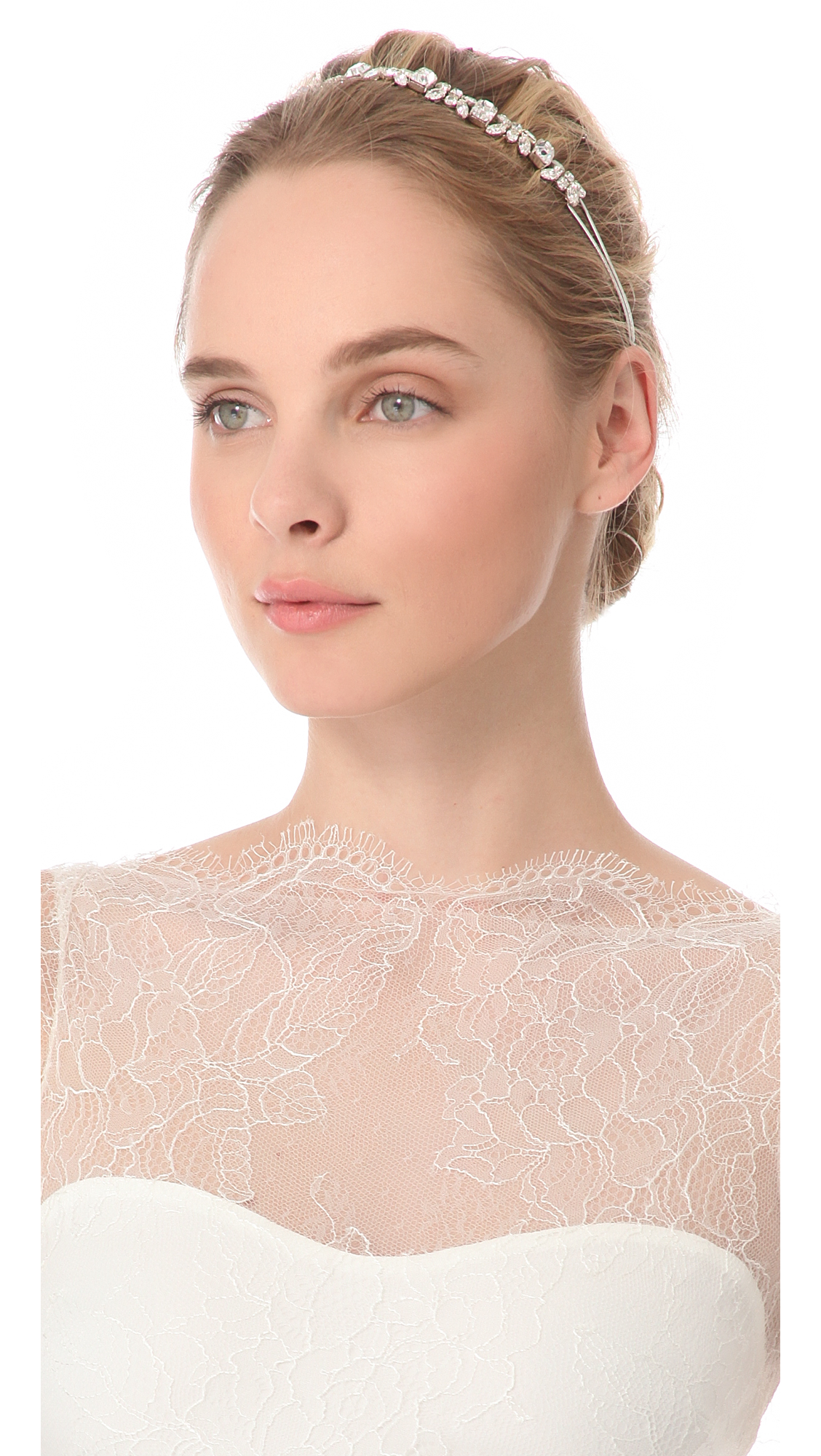 Lyst Jenny Packham Jewel Headdress Iv in Metallic